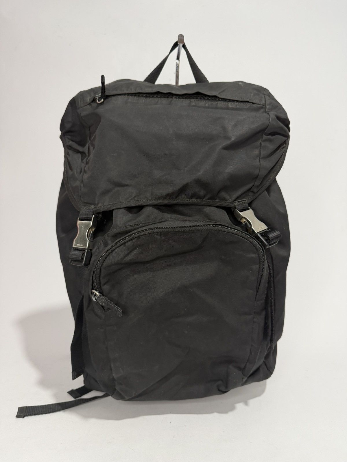 Prada × Vintage VINTAGE BLACK PRADA SPORT BACKPACK | Grailed
