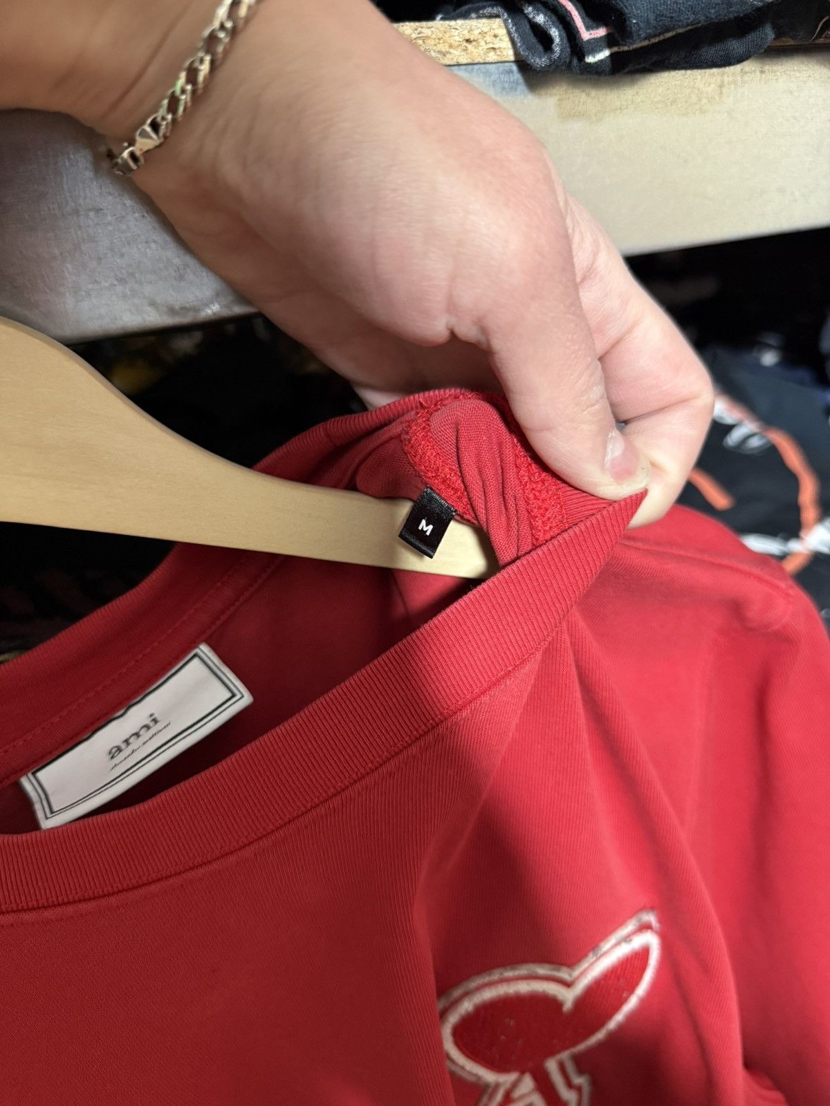AMI AMI Alexandre Mattiussi Oversized T-shirt Big Logo Y2K Hype Size US M / EU 48-50 / 2 - 8 Thumbnail
