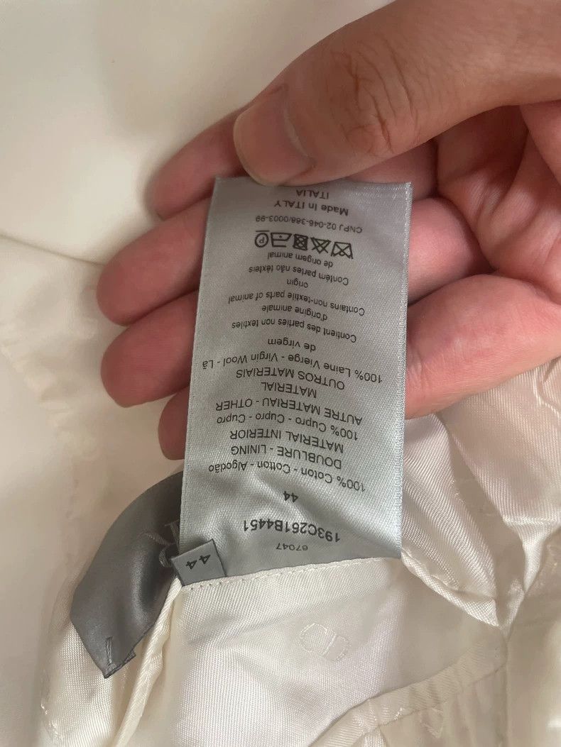 Dior Dior White suit 2502-Nextarrow Size 44R - 4 Thumbnail