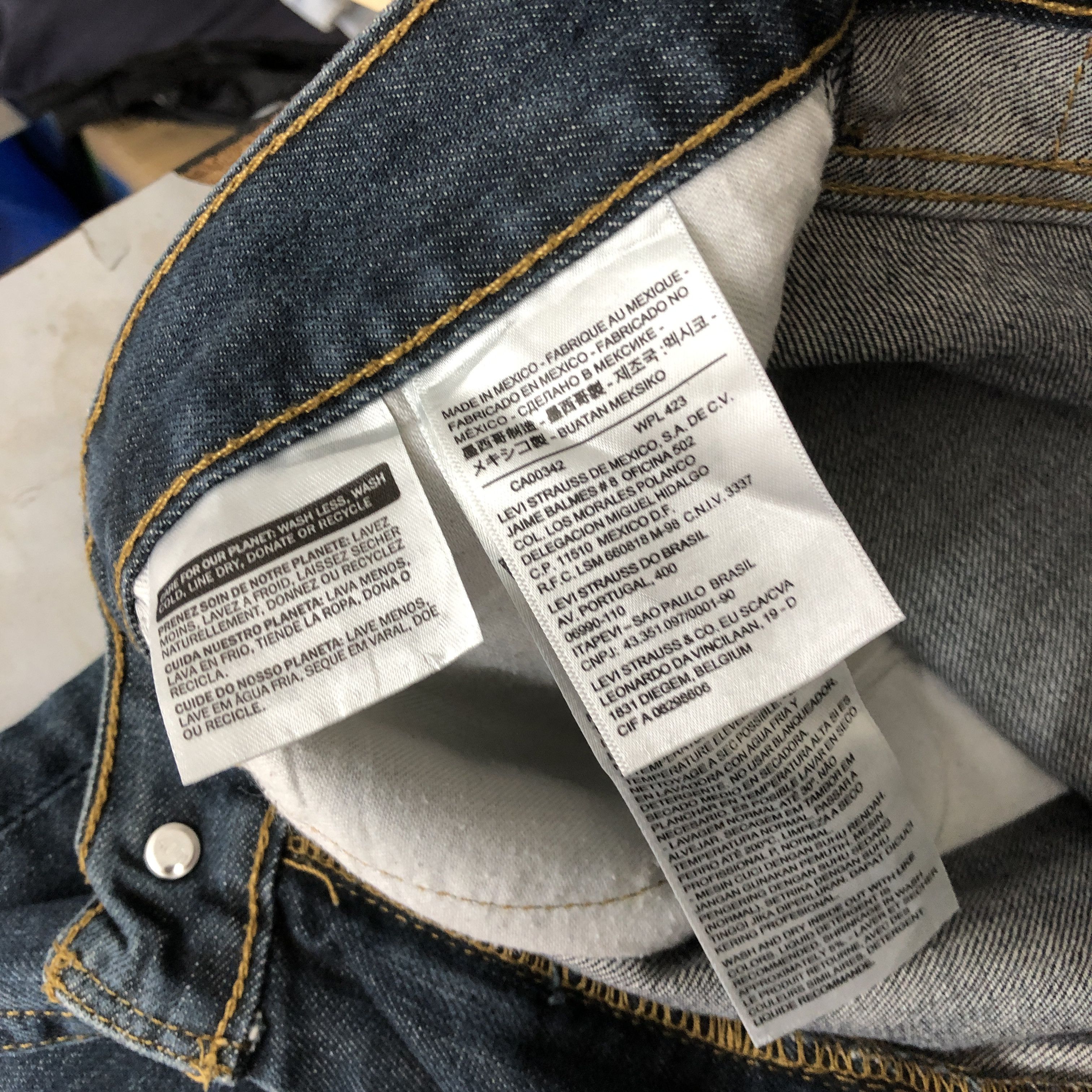 Levi's Vintage Y2K Levis Ripped Jeans Distressed Levi's Denim Size US 34 / EU 50 - 10 Thumbnail