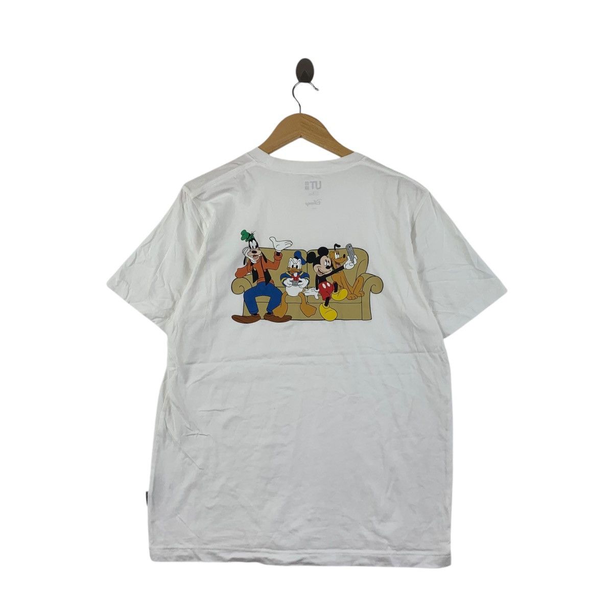 Uniqlo UNIQLO x DISNEY MICKEY & Friends Top Of The World Tee Shirt Size L / US 10 / IT 46 - 5 Thumbnail