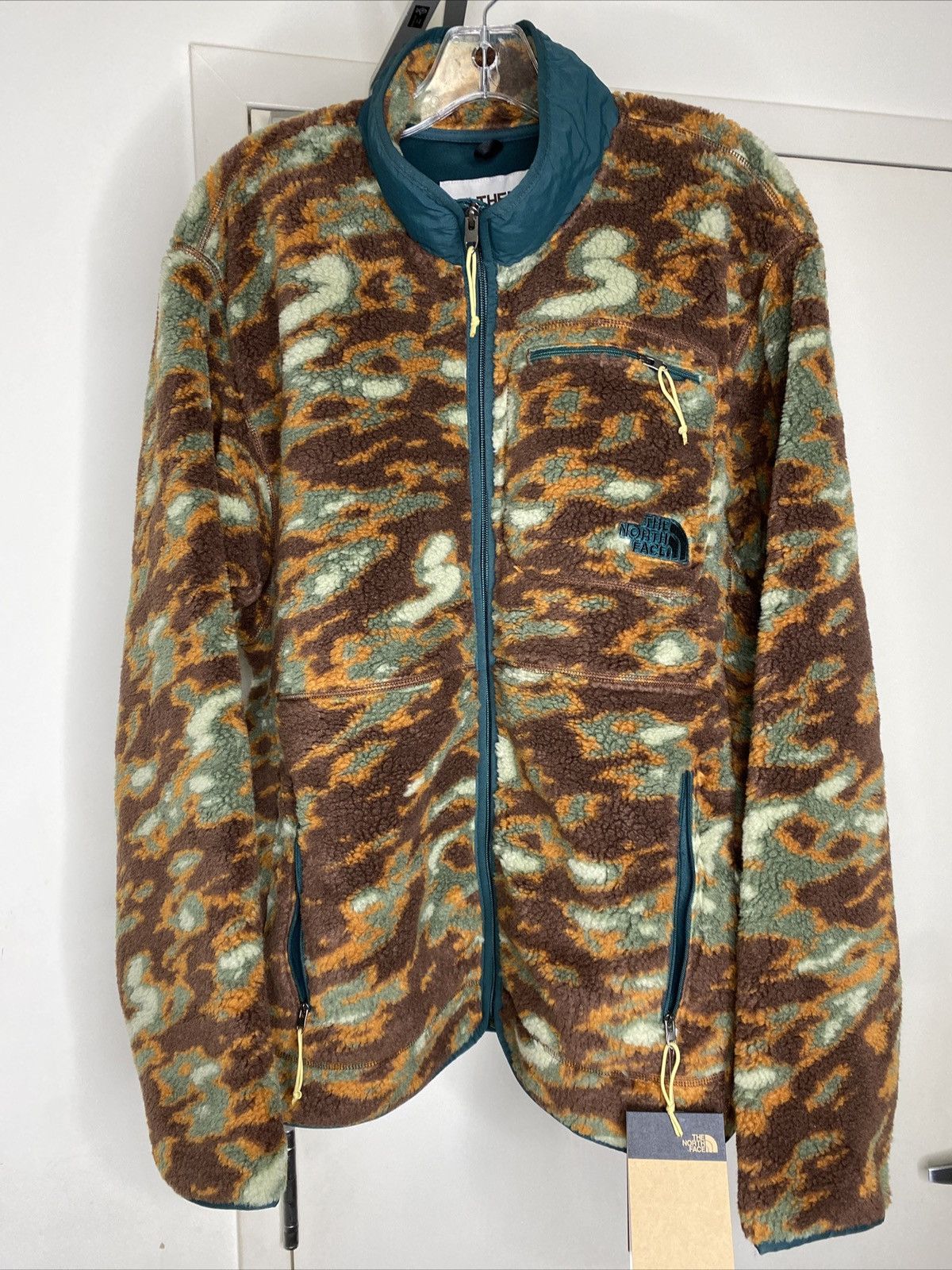 The North Face The North Face Jacquard Xtreme Pile Soft Fleece Jacket Camo Size US L / EU 52-54 / 3 - 2 Thumbnail