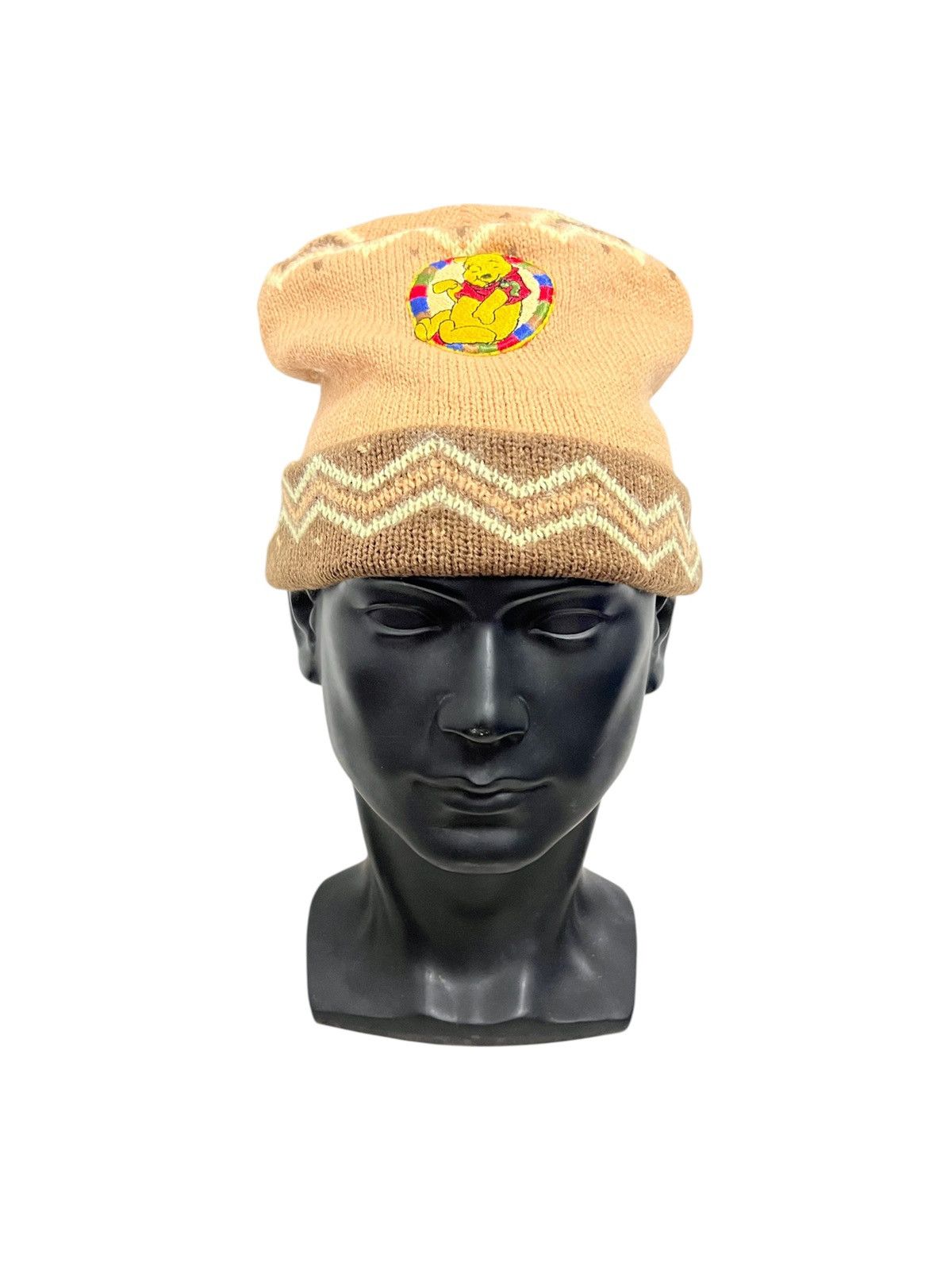 Disney Vintage Pooh Disney Cartoon Beanie Hat Size ONE SIZE - 1 Thumbnail