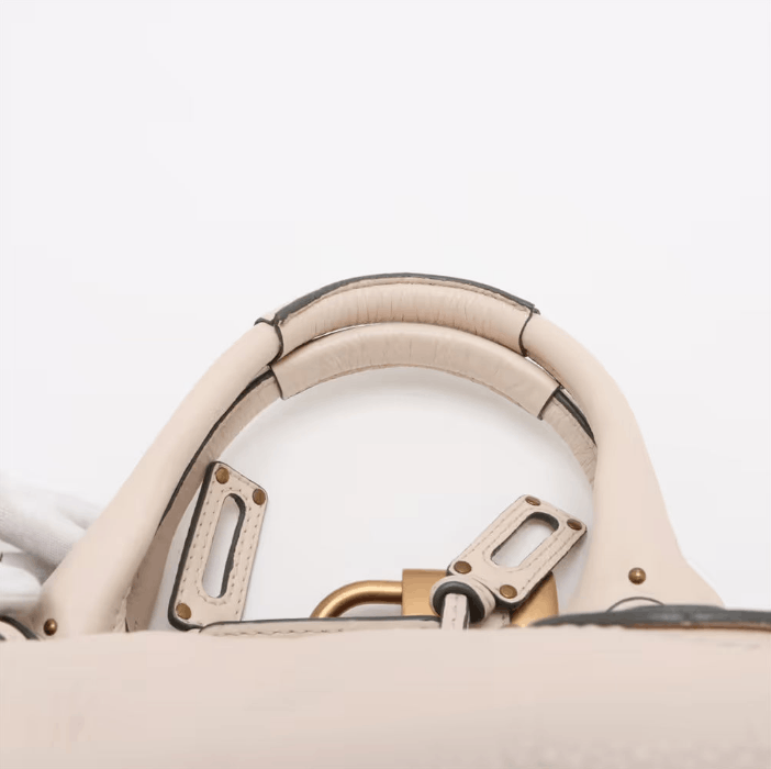 Chloe Paddington Leather Handbag Ivory Size ONE SIZE - 6 Thumbnail