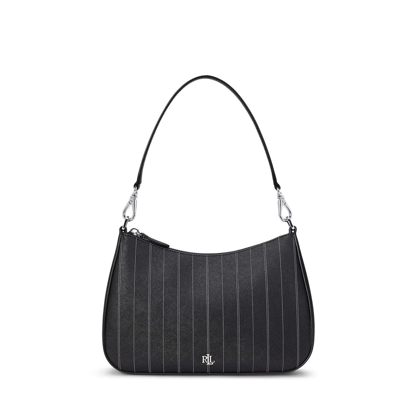 Lauren Ralph Lauren o1g2r1mq0825 Size: OS / Danni Leather Shoulder Bag Black Size ONE SIZE - 3 Thumbnail
