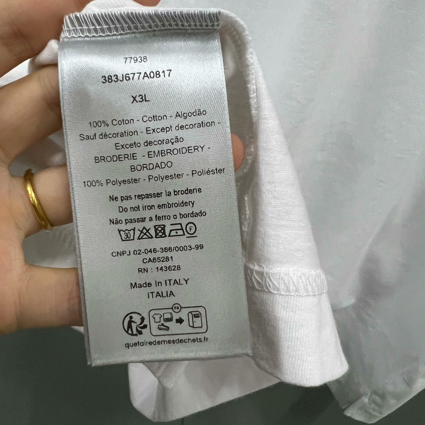 Dior Dior White Puppy Print Short Sleeve Size US M / EU 48-50 / 2 - 3 Thumbnail
