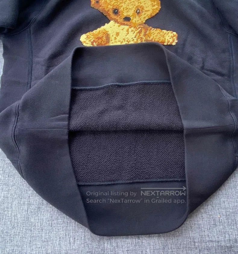 Gucci Gucci Teddy bear embroidered cotton sweatshirt Size US M / EU 48-50 / 2 - 4 Thumbnail