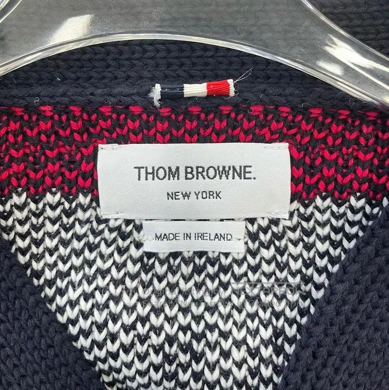 Thom Browne Thom Browne Black Women's Cardigan with Seahorse Design . Size XS / US 0-2 / IT 36-38 - 3 Thumbnail