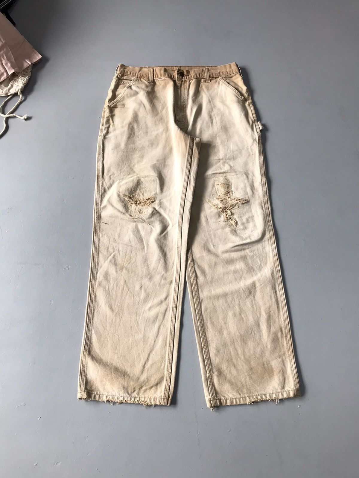 Carhartt Vintage Carhartt carpenter workwear denim Size US 36 / EU 52 - 1 Thumbnail