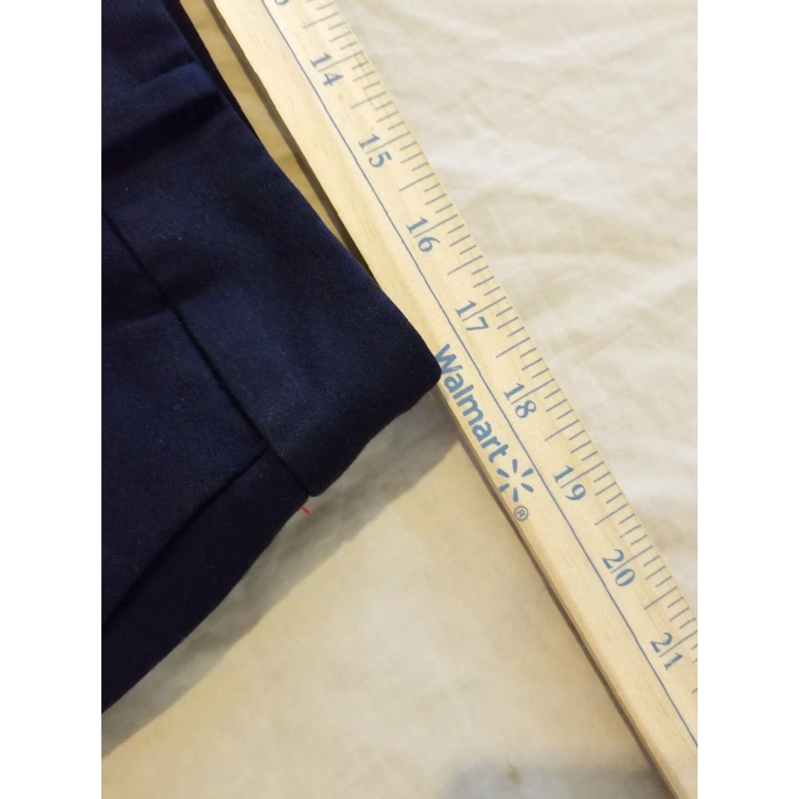 Talbots Womens Talbots Dress Pants 14 Black Cotton Khaki Slack Trouser Stretch Pants Size 36" / US 14 / IT 50 - 6 Thumbnail