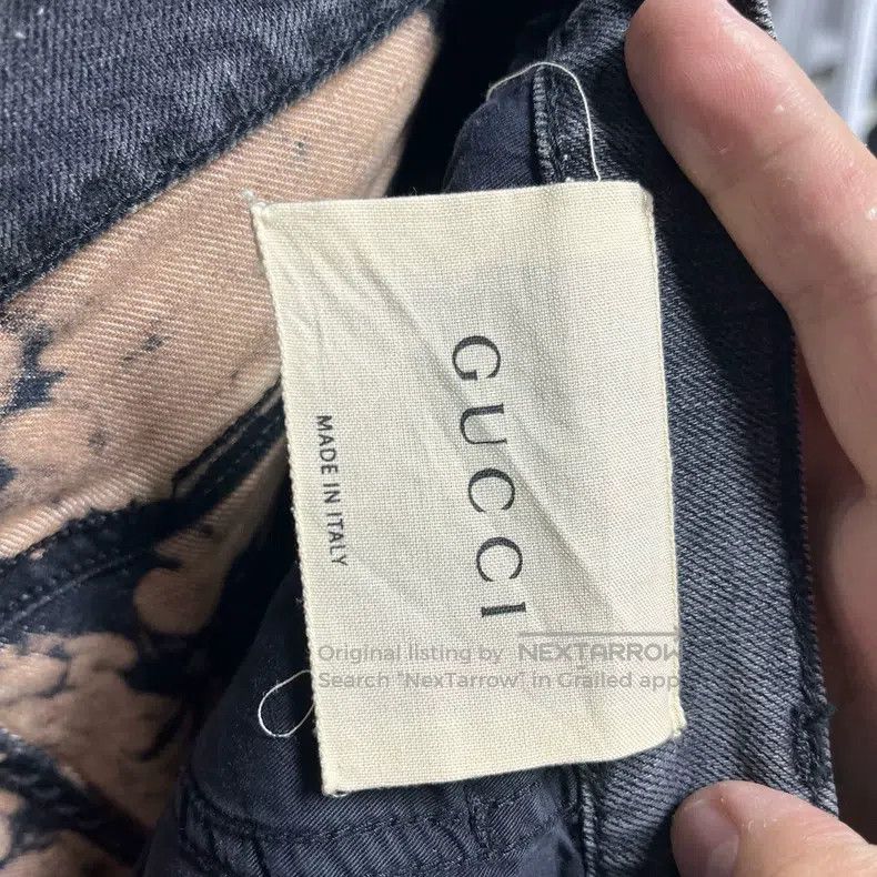 Gucci Gucci Tie-dyed embroidered jeans Size US 26 / EU 42 - 3 Thumbnail