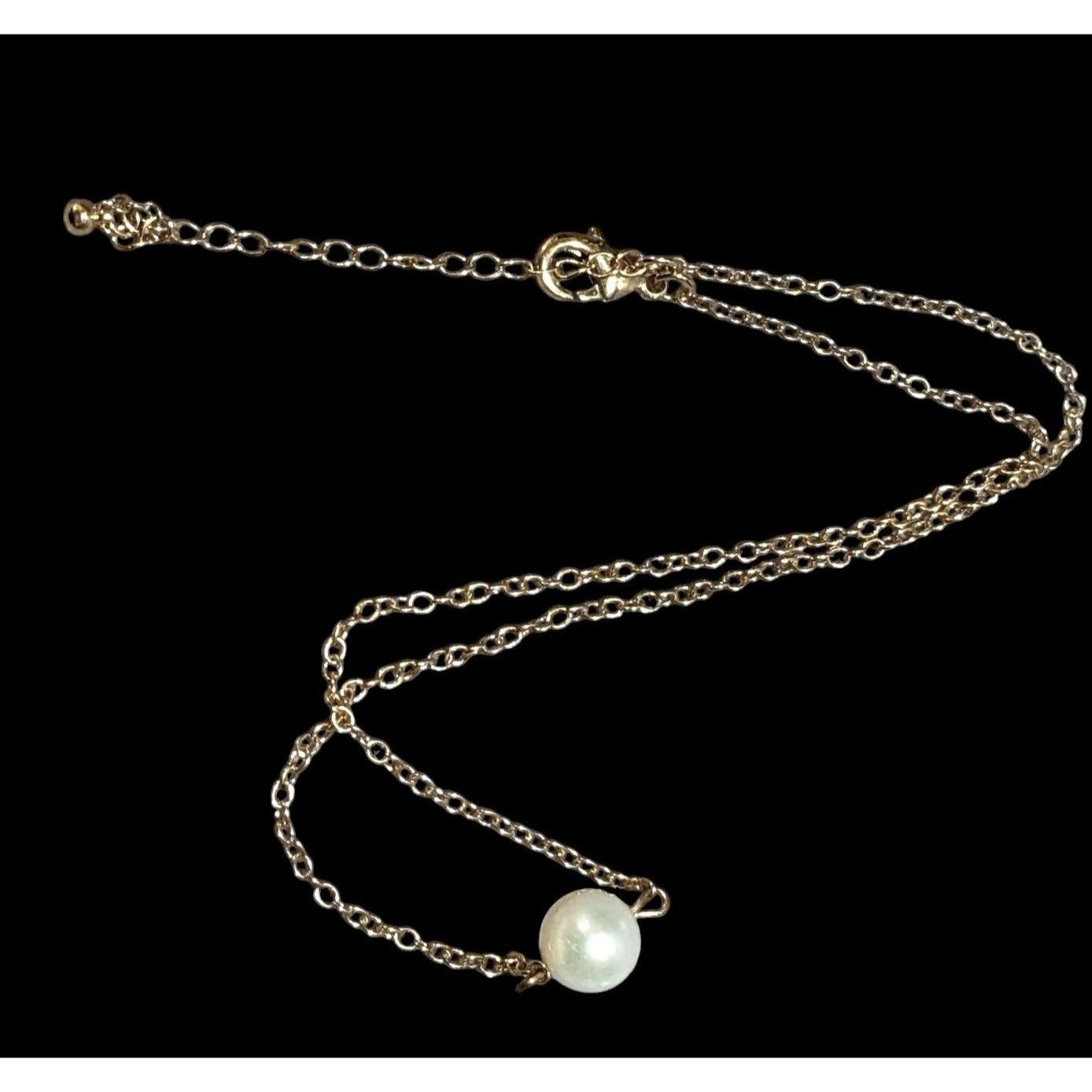 Other Minimalist Preppy Single Pearl Pendant Necklace Size ONE SIZE - 1 Thumbnail