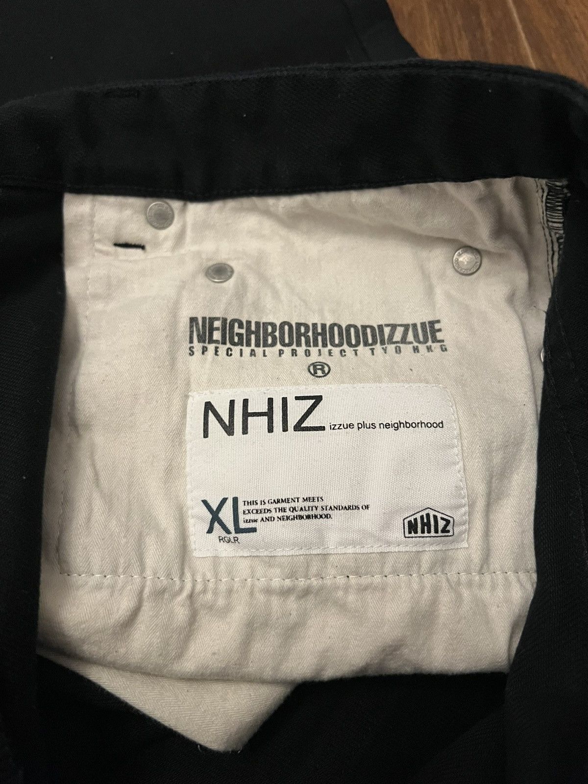 Neighborhood Neighbourhood x IZZUE NHIZ Class-1 Jeans in Black Size US 34 / EU 50 - 6 Thumbnail