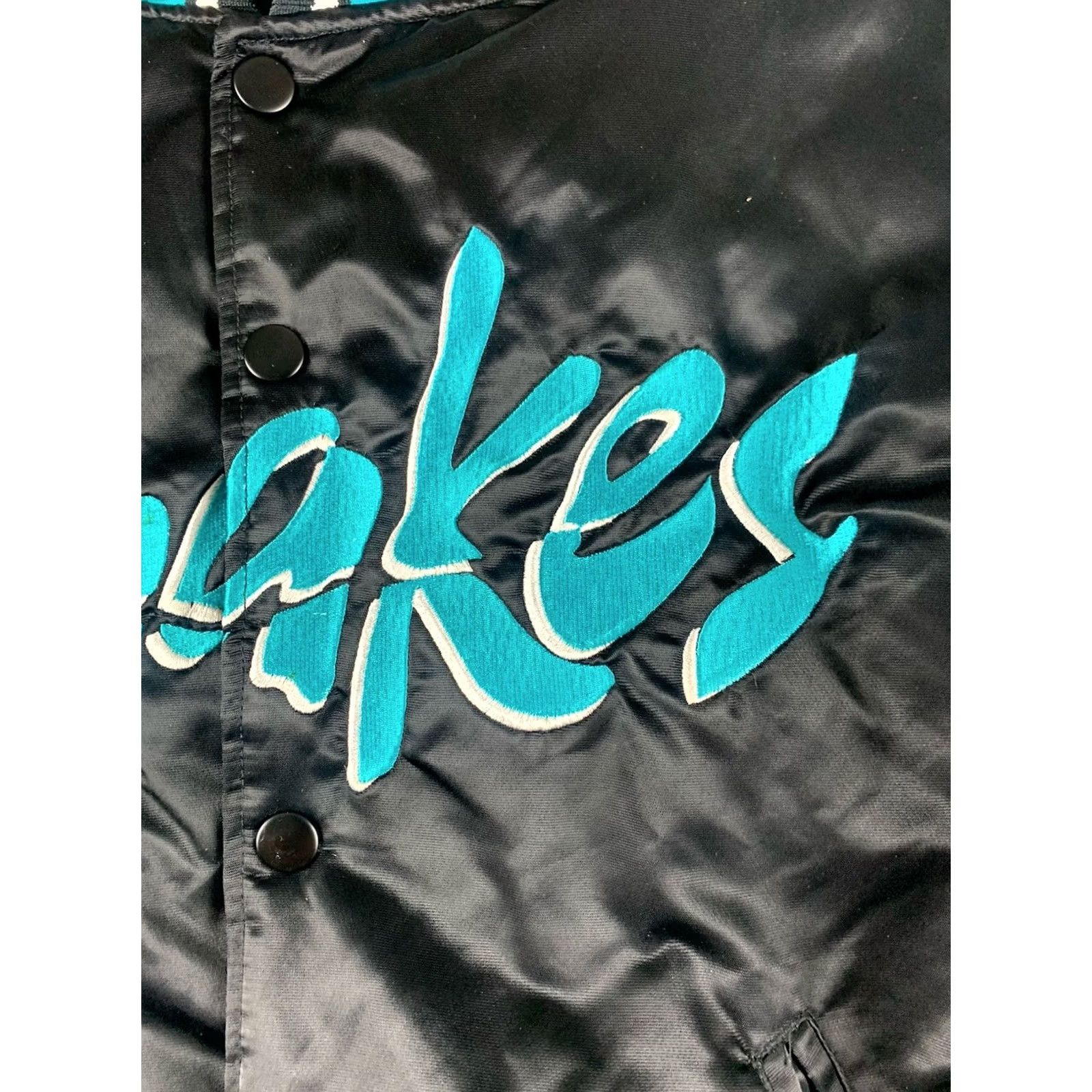 Starter VINTAGE Rancho Cucamonga Quakes Starter Jacket Mens Medium Minor LA DODGERS Black Puffer Jacket Baseball Mens Size US M / EU 48-50 / 2 - 4 Thumbnail