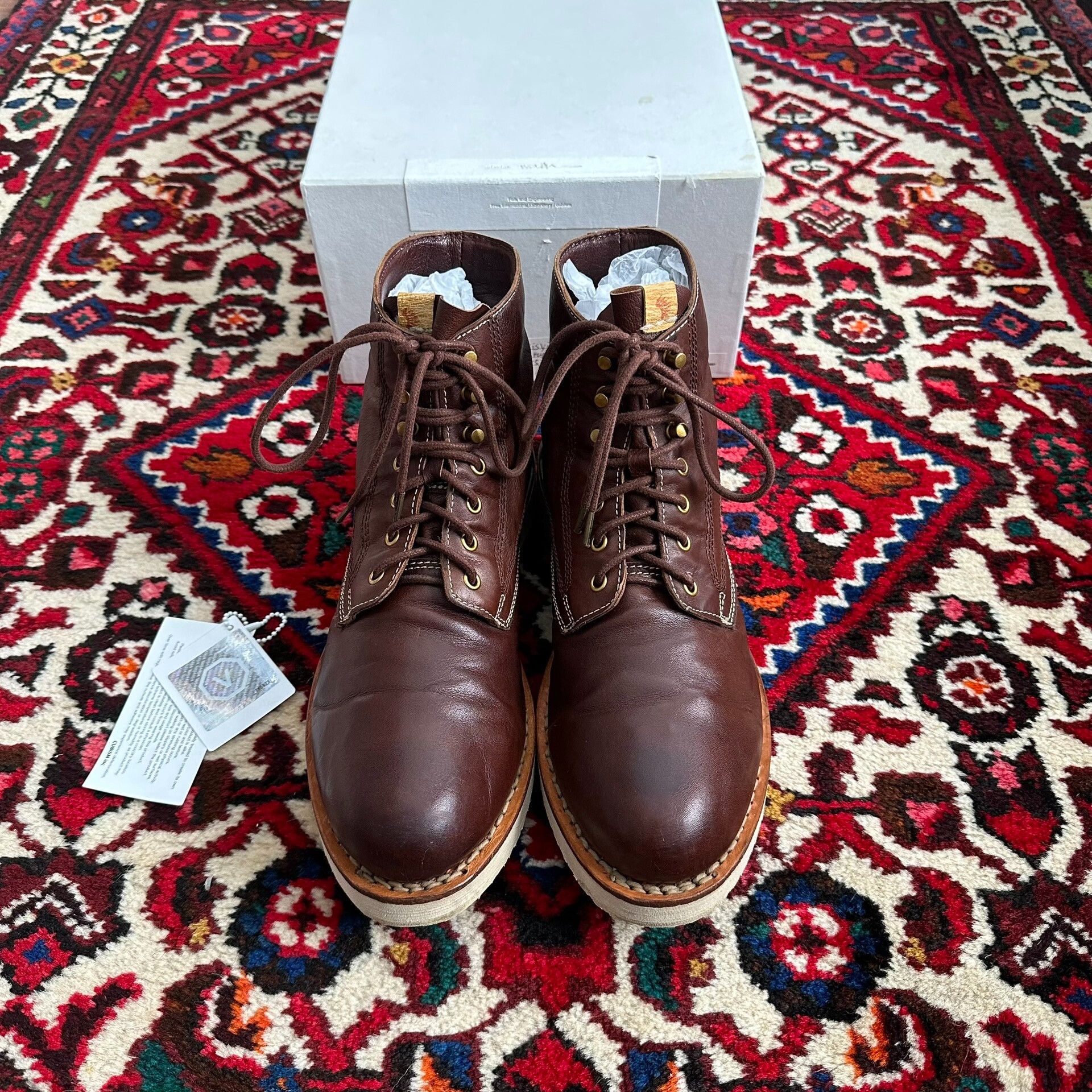 Visvim visvim Virgil Brown Kangaroo Leather Boots Size US 9 / EU 42 - 1 Thumbnail