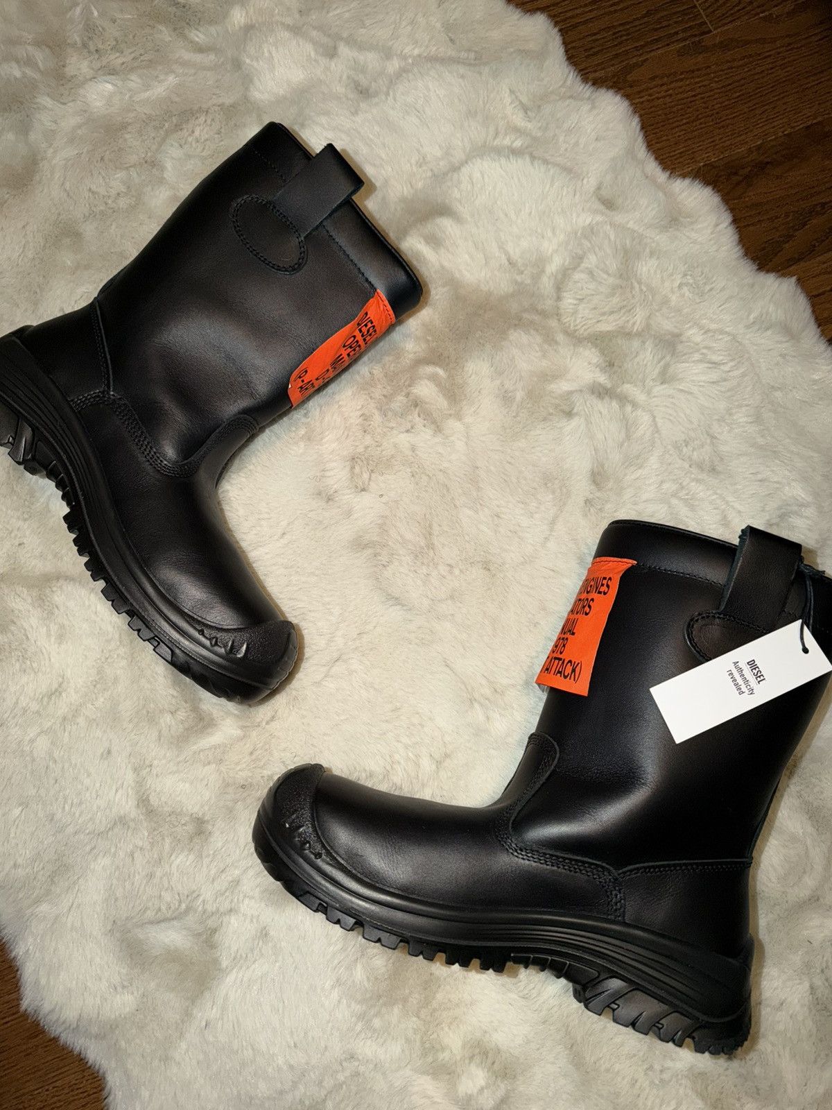 Diesel Diesel Black H-Woodkut CH Boots Size US 7.5 / EU 40-41 - 8 Thumbnail