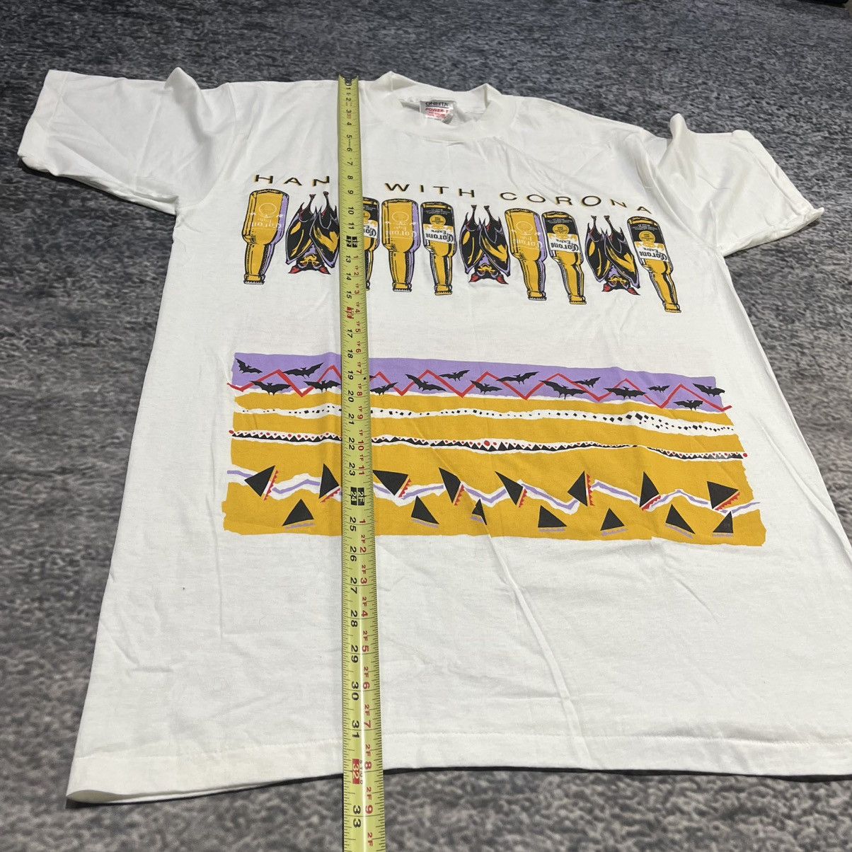 Vintage Vintage 90s Corona Beer Party Skater Grunge T Shirt XL Size US XL / EU 56 / 4 - 8 Thumbnail