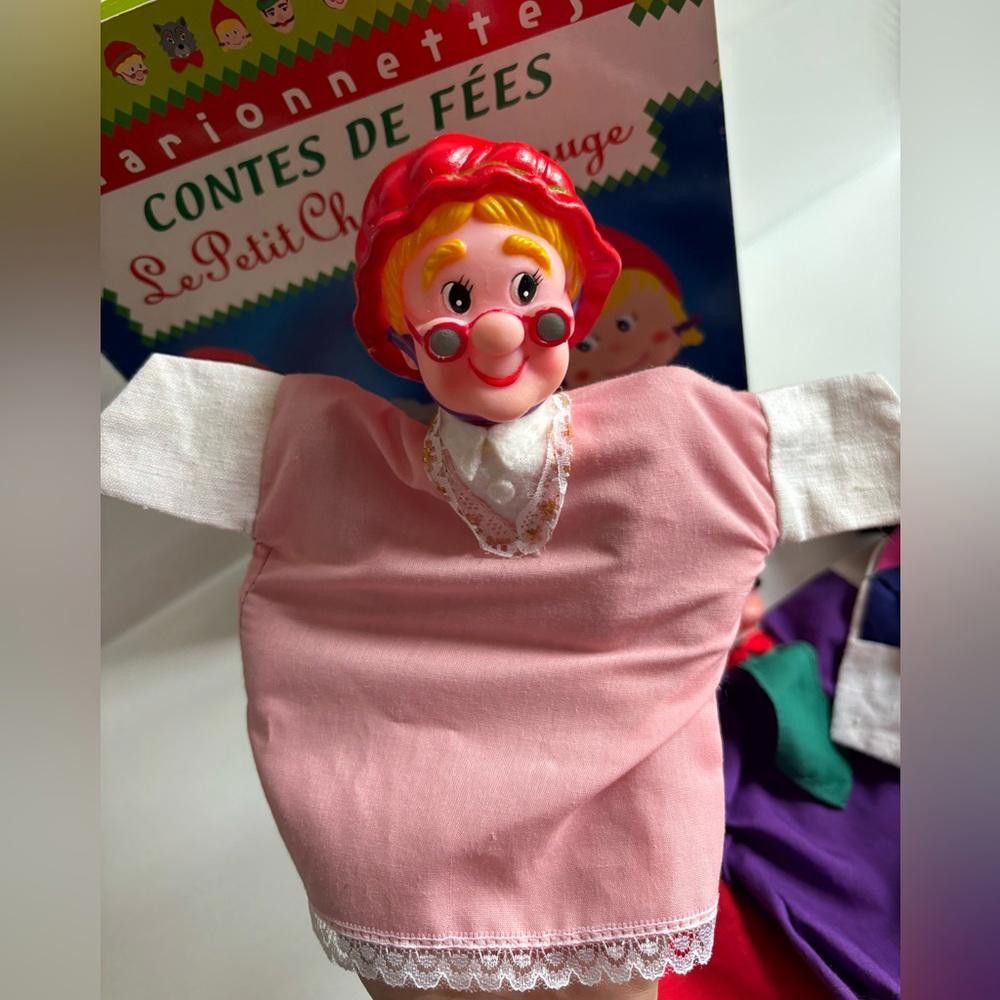 Designer Little Red Riding Hood Puppet Set Size ONE SIZE - 4 Thumbnail