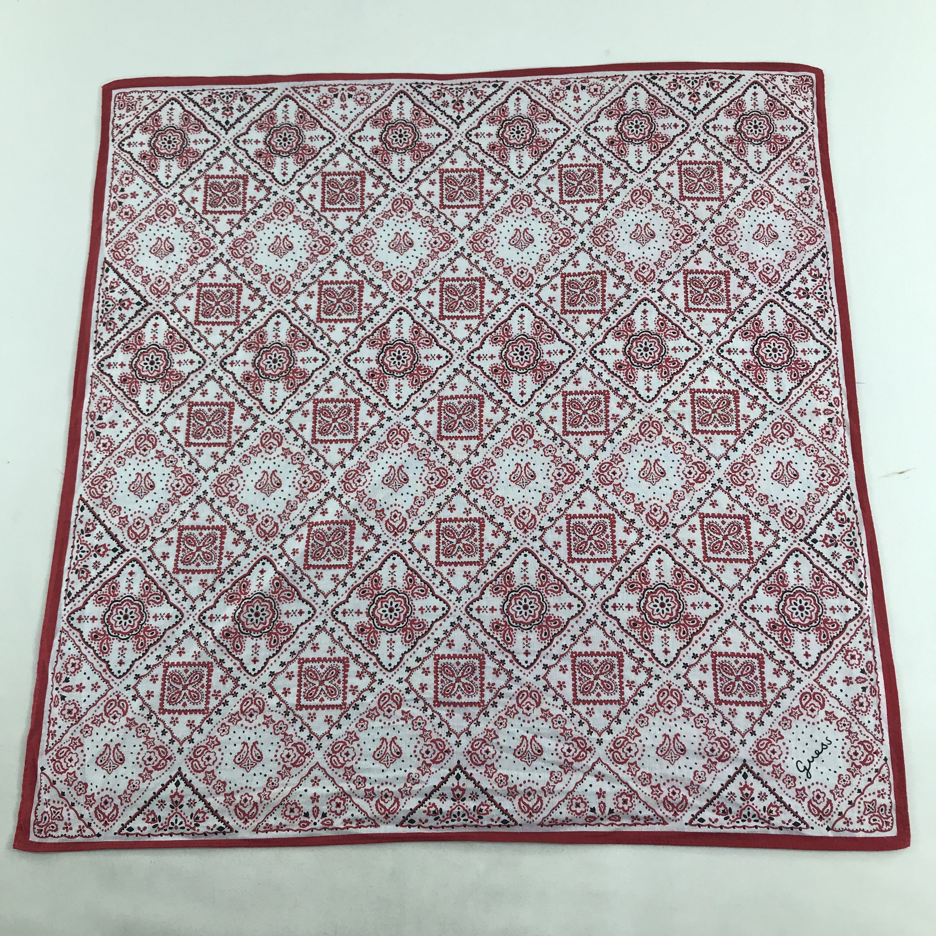 Guess Guess Paisley Handkerchief Neckerchief Bandana H88 Size ONE SIZE - 1 Thumbnail
