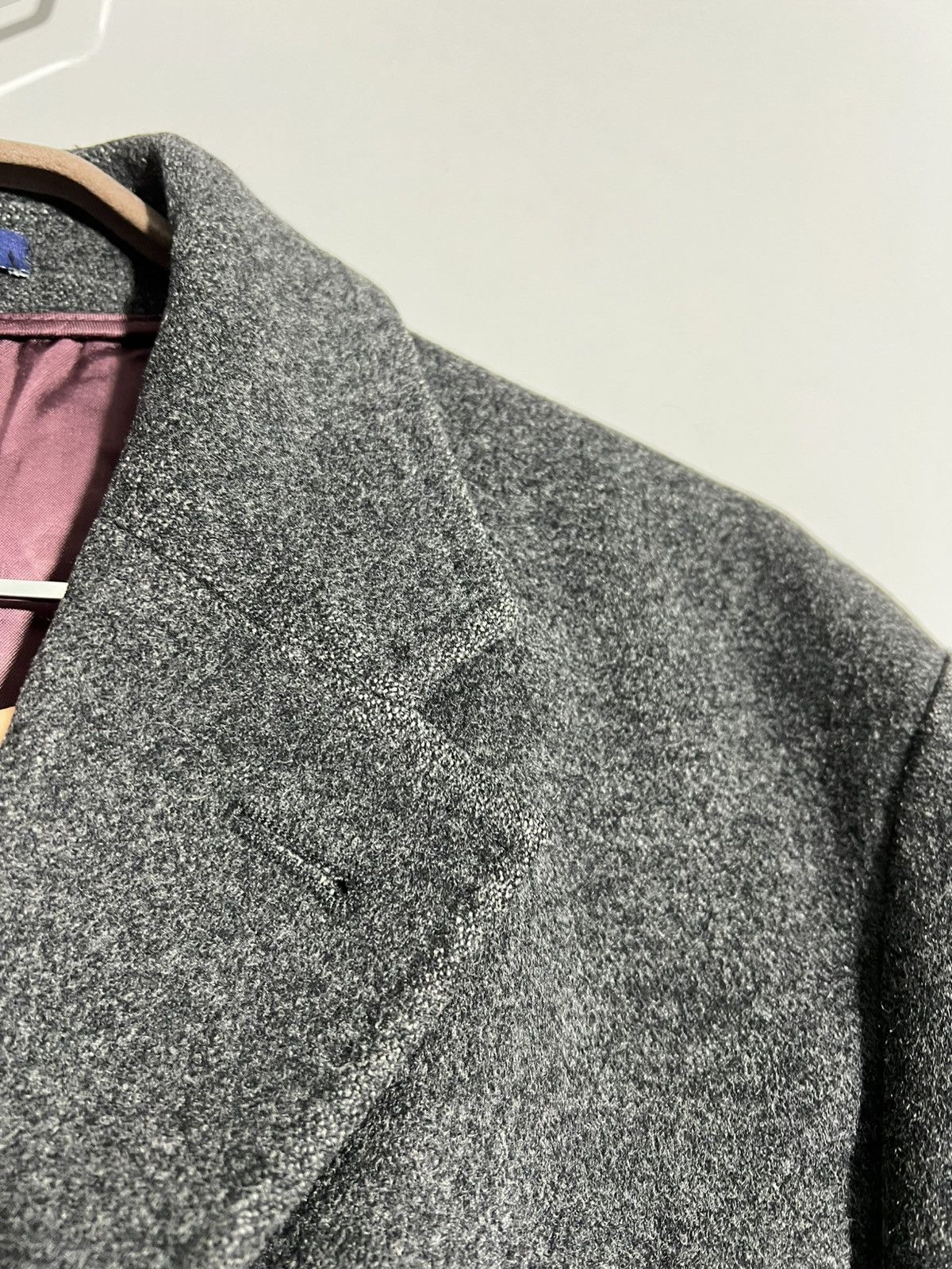 Kenzo × Vintage Vintage Kenzo Homme Wool Gray Coat Jacket Size US M / EU 48-50 / 2 - 10 Thumbnail