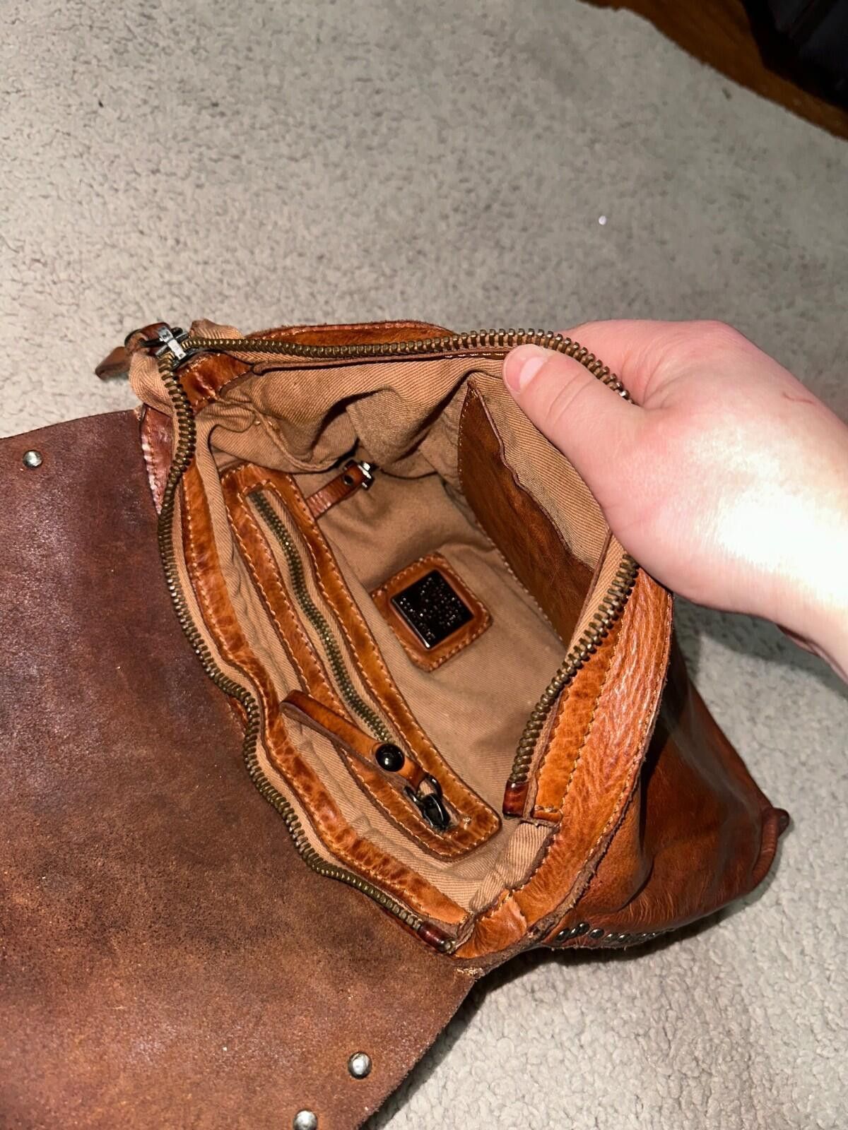 Campomaggi Leather handbag CAMPOMAGGI Brown Size ONE SIZE - 11 Thumbnail