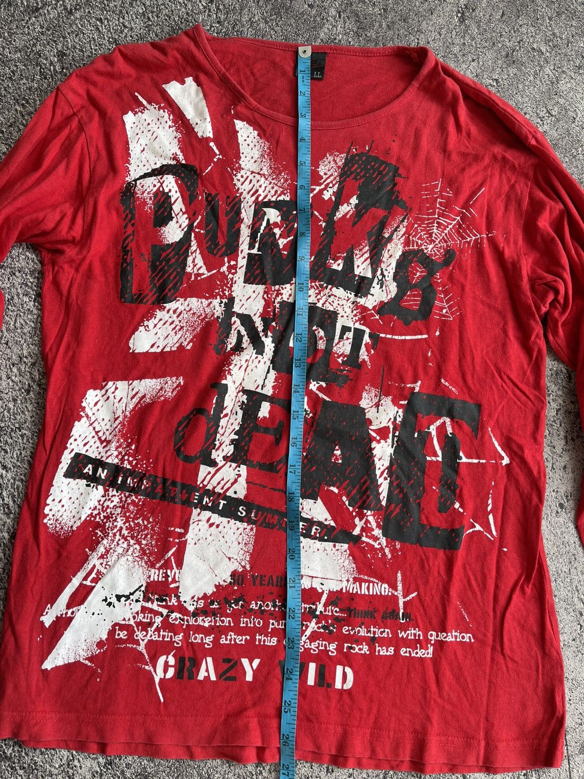 Japanese Brand Y2K The Breakers Punk long sleeve Size US L / EU 52-54 / 3 - 10 Thumbnail