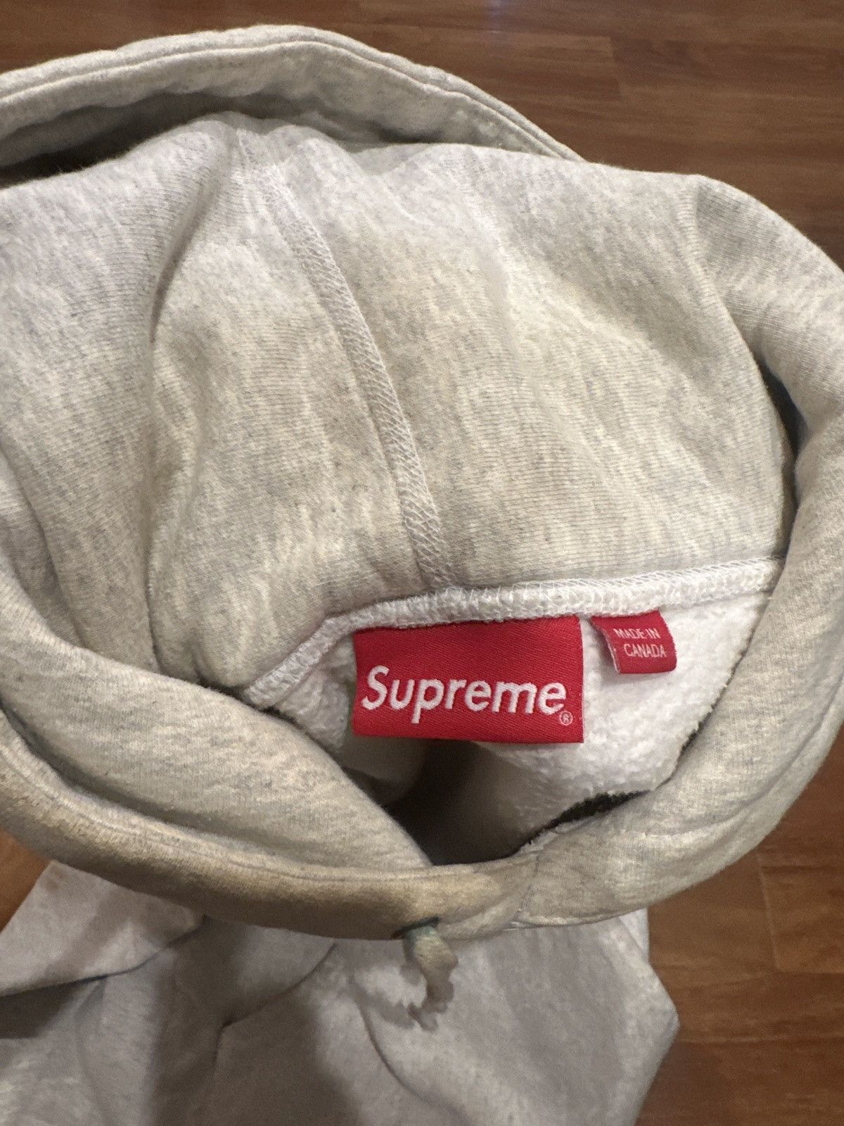 Supreme Supreme Men’s Hoodie -Grey Size US M / EU 48-50 / 2 - 5 Thumbnail