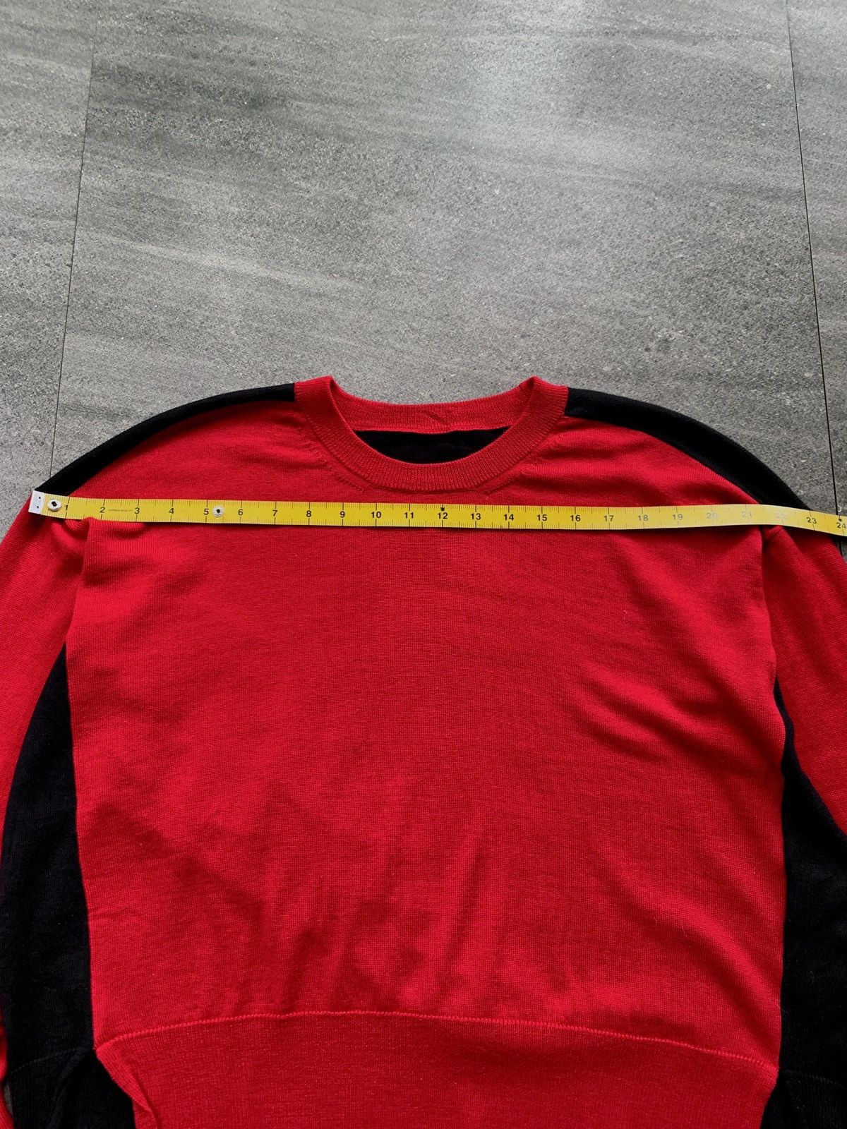Maison Margiela FREE TAX! MM6 Two Tone Batwing Sweater Size US S / EU 44-46 / 1 - 13 Thumbnail
