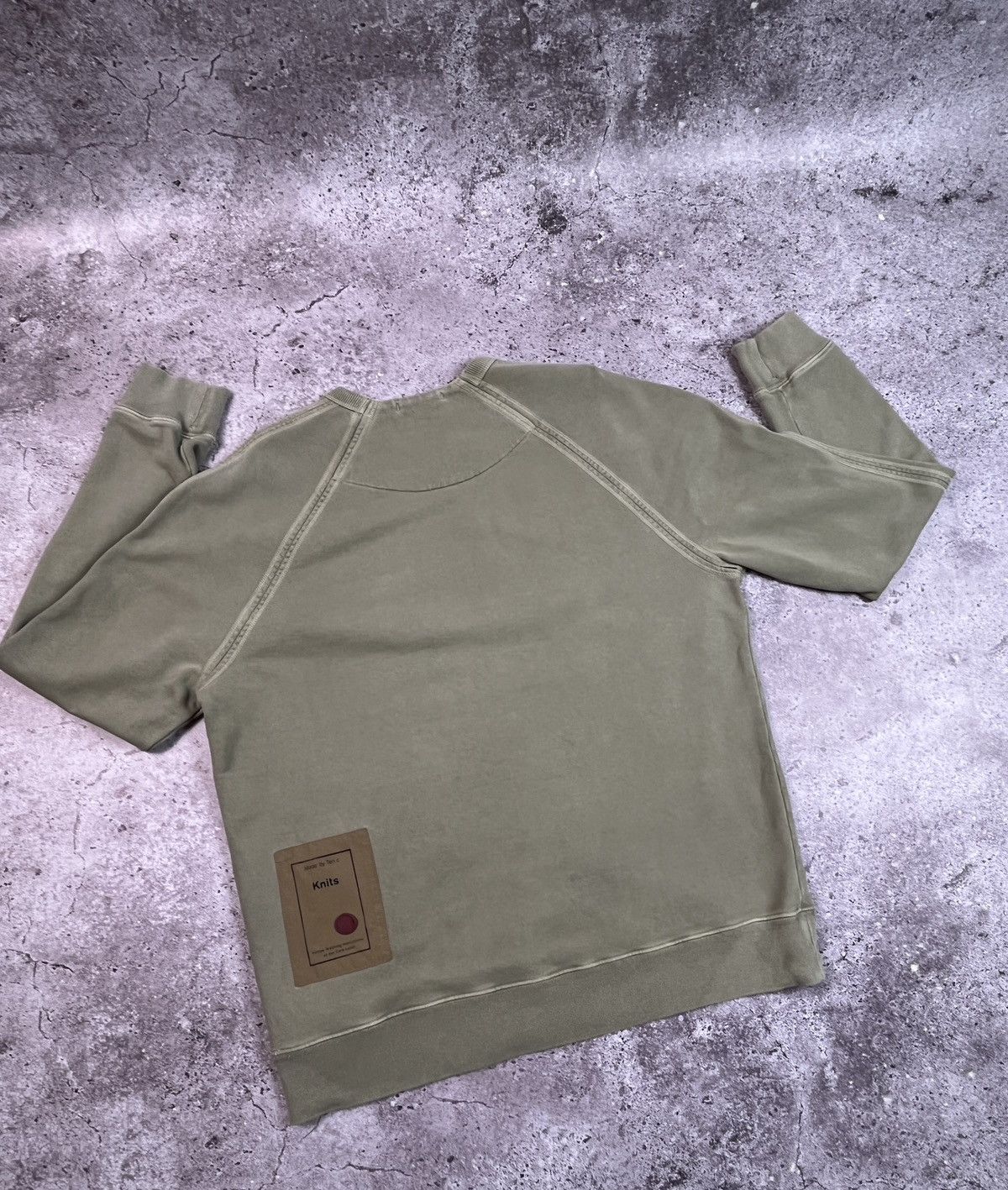 Ten C Ten C Garment Dyed Sweatshirt Size US L / EU 52-54 / 3 - 10 Thumbnail