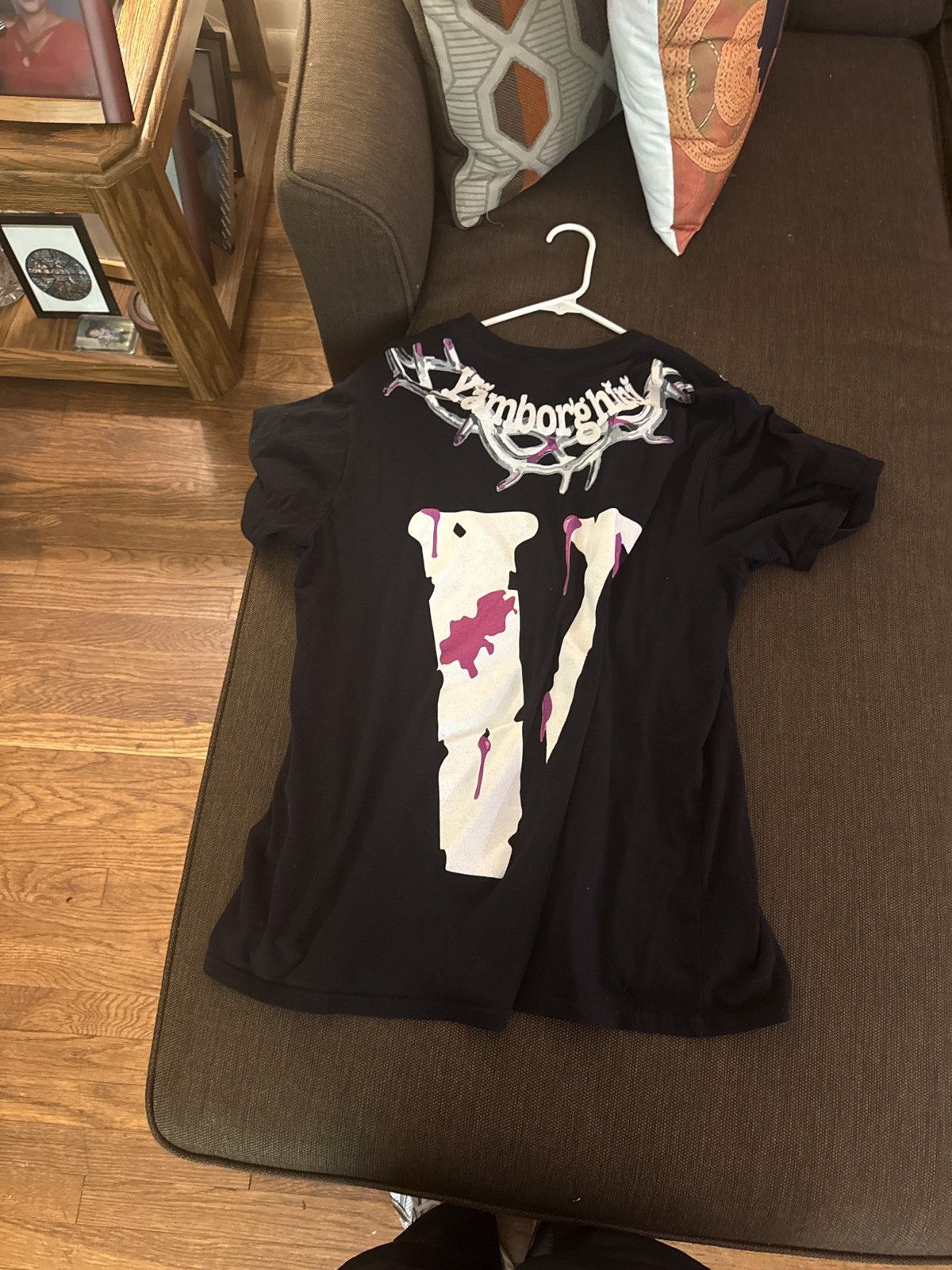 Vlone Yamborghini Vlone Tee Size Large Size US L / EU 52-54 / 3 - 4 Thumbnail