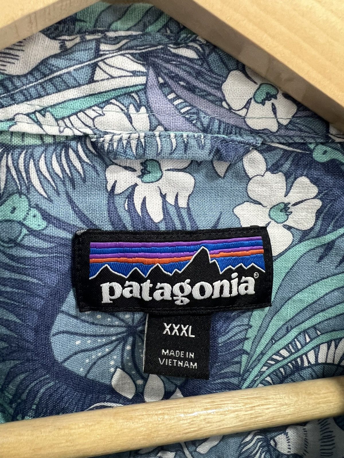 Patagonia Vintage Patagonia Hawaiian Shirt Button Up floral 3XL Size US XXL / EU 58 / 5 - 4 Thumbnail