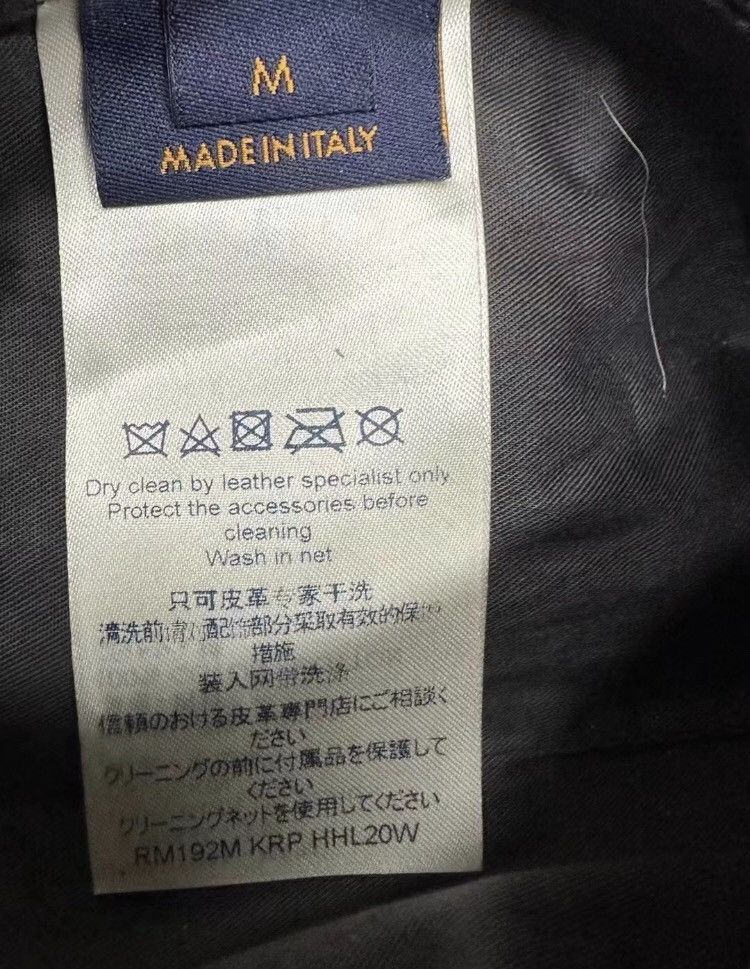 Louis Vuitton Louis Vuitton LV leather presbyopia tactical waistcoat Size US M / EU 48-50 / 2 - 4 Thumbnail