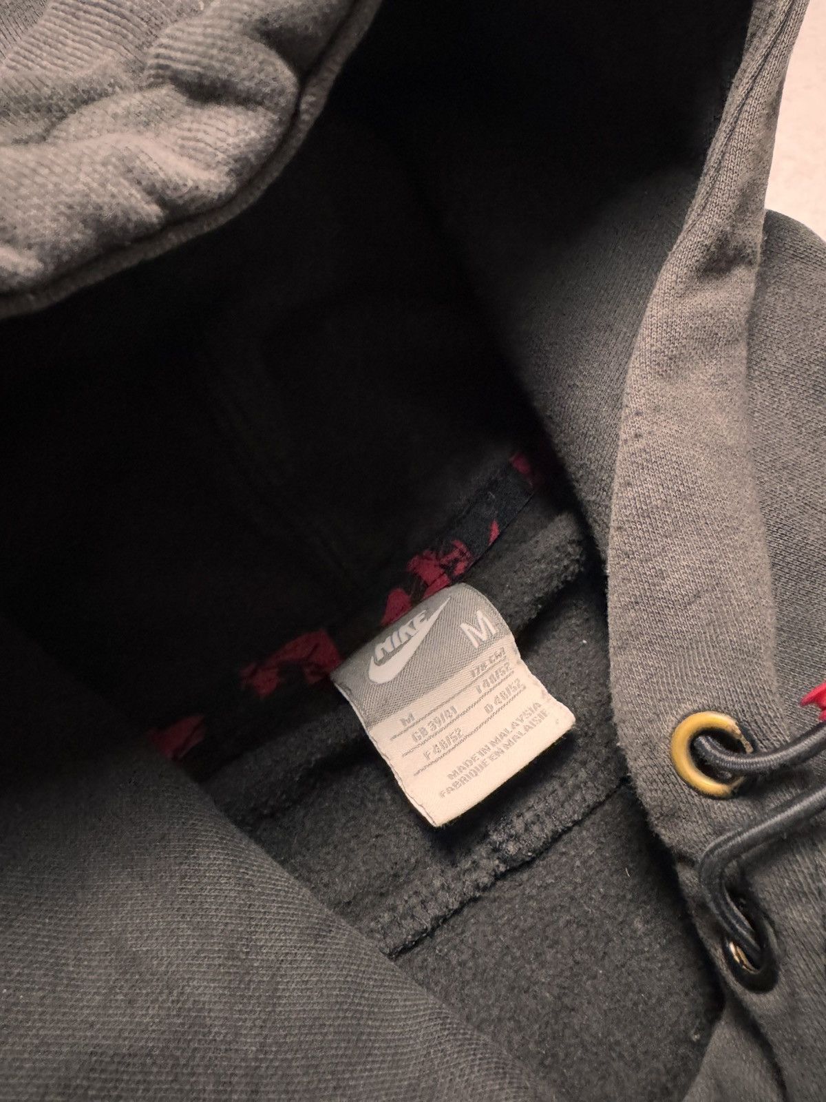 Nike × Vintage NIKE VINTAGE CENTER LOGO OVERSIZE BOXY HOODIE Size US M / EU 48-50 / 2 - 6 Thumbnail