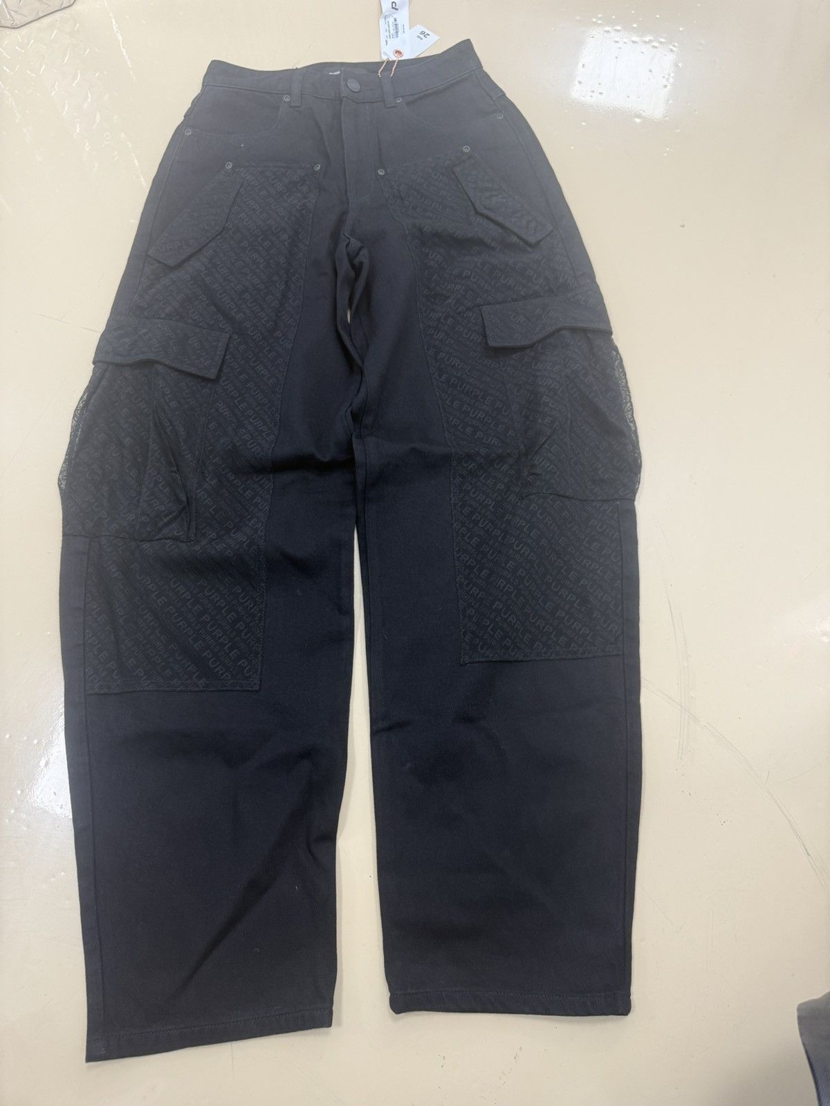 Other Purple Brand Carpenter Black Jeans Size 26" / US 2 / IT 38 - 1 Thumbnail