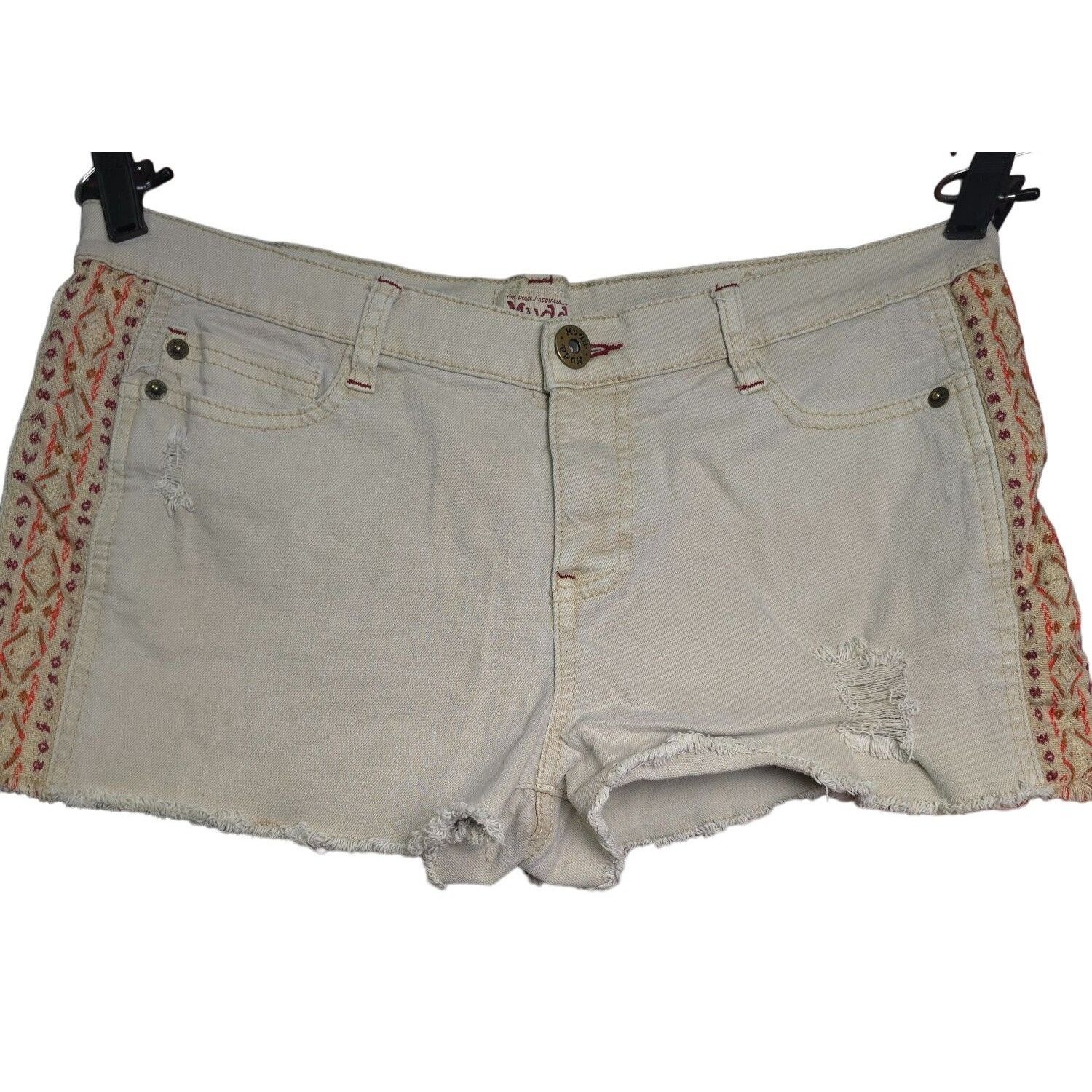 Other Mudd Womens High-Waisted Distressed Denim Shorts Size 15 hot Size 36" / US 14 / IT 50 - 1 Thumbnail