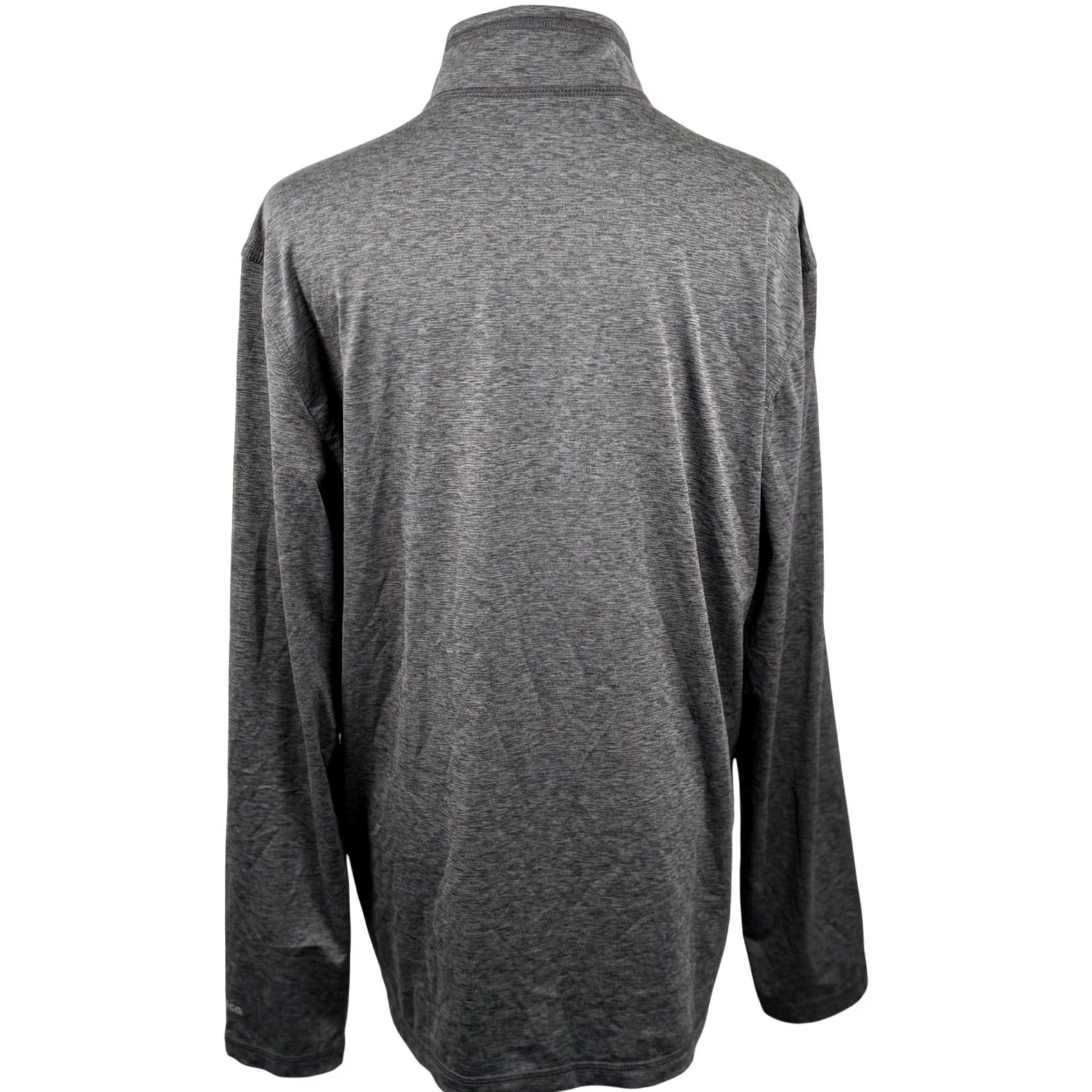 Vintage Full Zip Mens M Gray Bass Pullover Space Dye Performance Activewear EUC Size US M / EU 48-50 / 2 - 2 Thumbnail