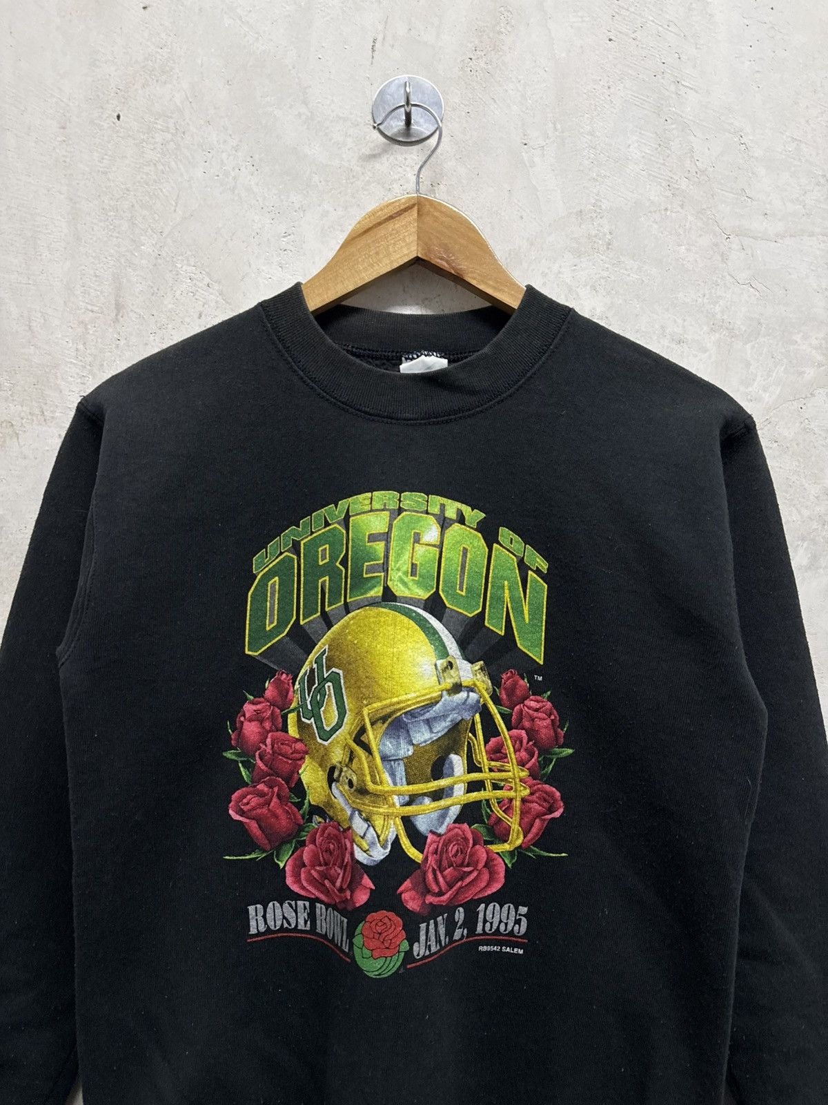 Salem Sportswear Vintage 90s University of Oregon Rose Bowl NCAA Size US XS / EU 42 / 0 - 2 Thumbnail
