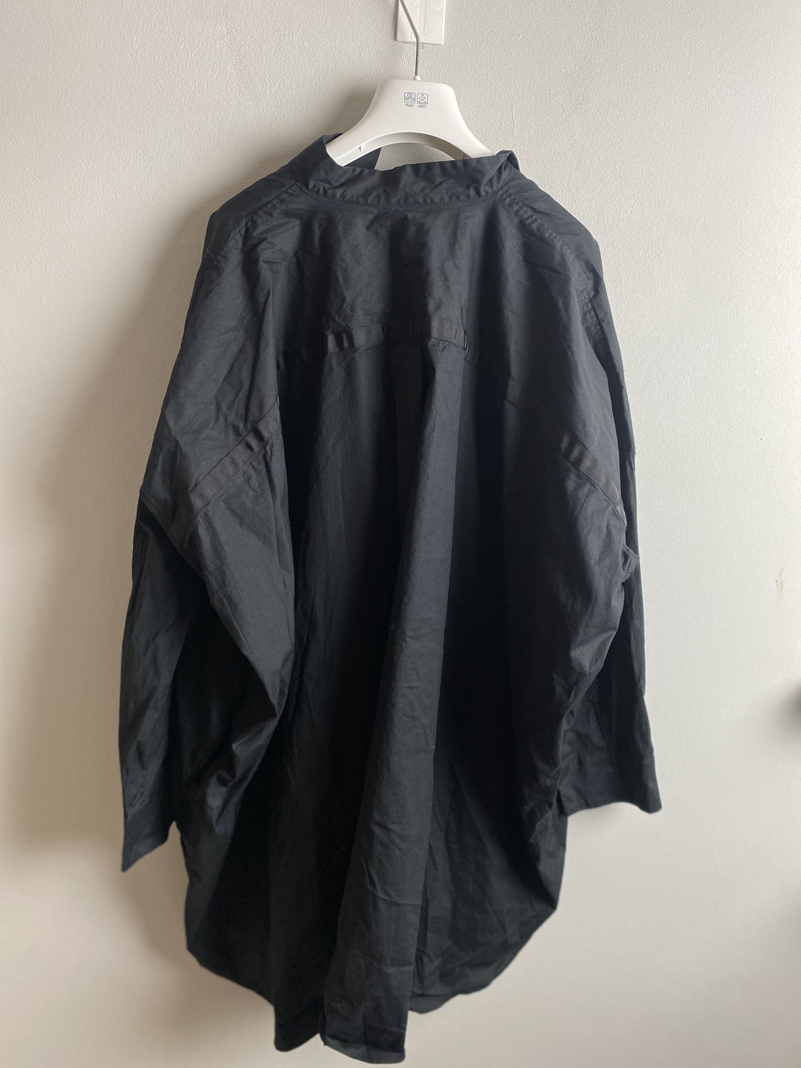 Jil Sander × Uniqlo J+ Uniqlo Jil Sander black oversized shirt dress Size M / US 6-8 / IT 42-44 - 5 Thumbnail