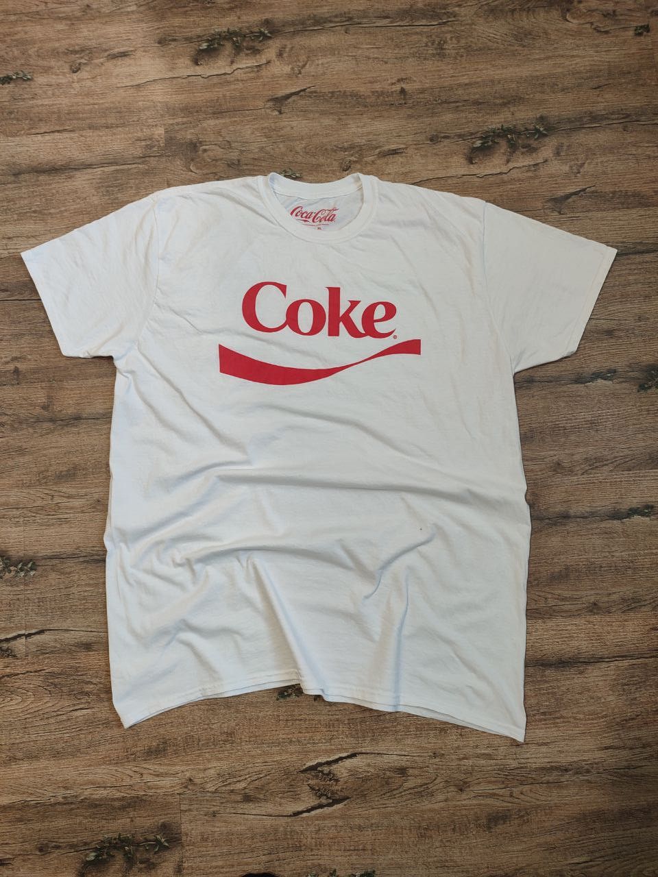Coca Cola Vintage 90s “ Coke ? “ Coca Cola Art Tee Size US XL / EU 56 / 4 - 2 Thumbnail