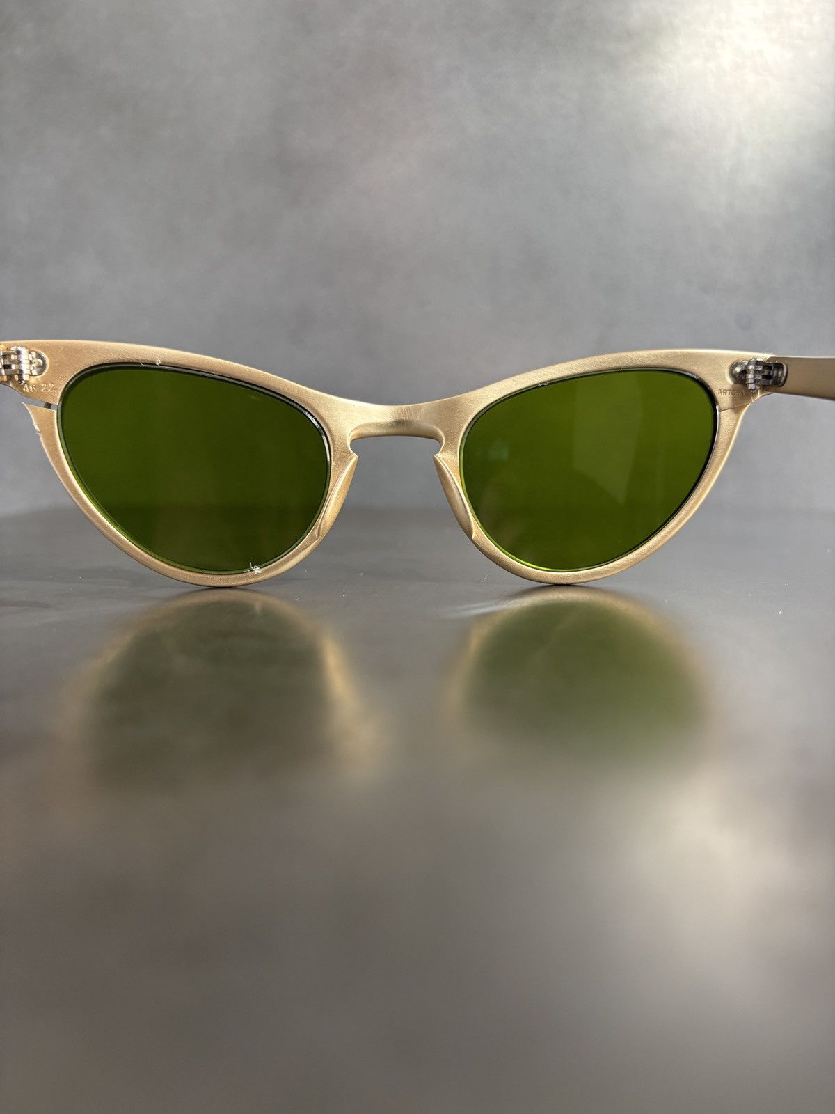 Vintage 1960s ArtCraft Sunglasses True Vintage Cat Eye Aluminum 1950 Size ONE SIZE - 11 Thumbnail