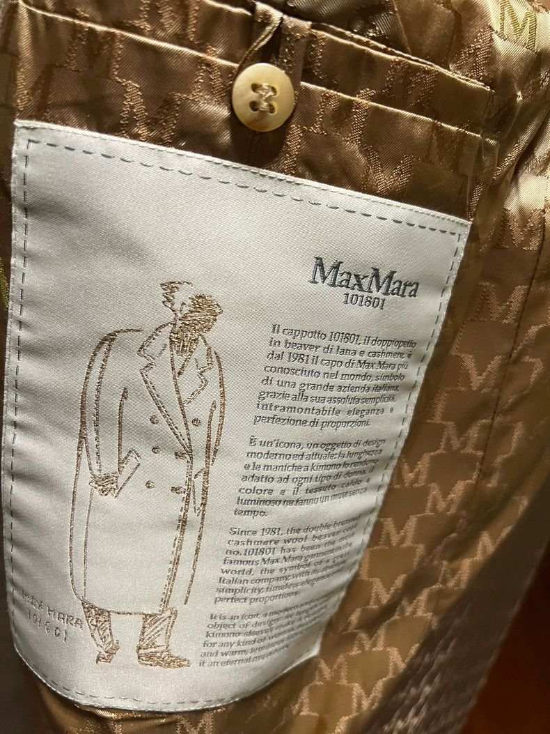 Max Mara Max Mara Classic Camel Coat Size L / US 10 / IT 46 - 3 Thumbnail
