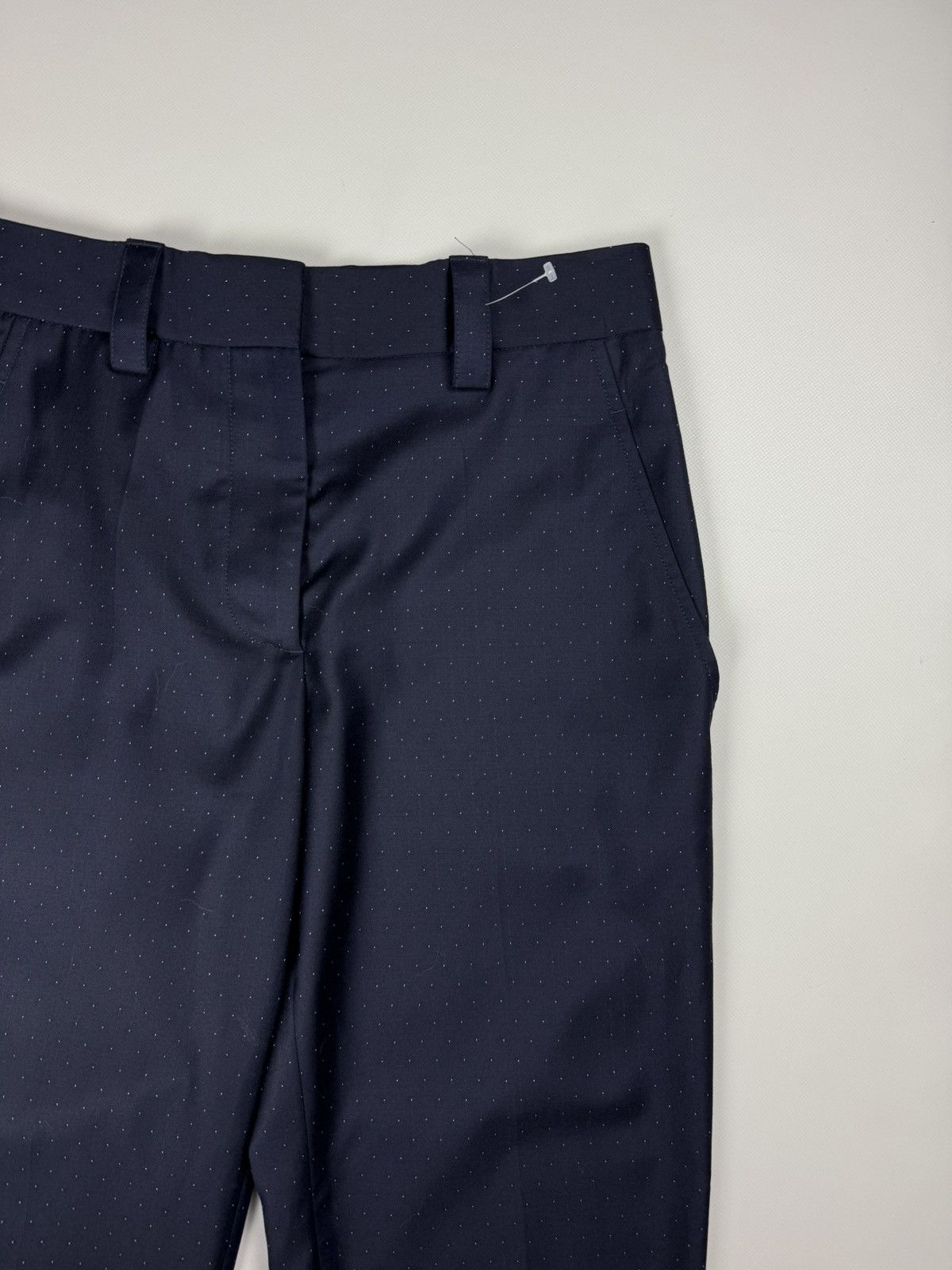 Acne Studios Acne Studios Trea Dot Suit Cropped Wool Dress Pants Trousers Size 25" / US 0 / IT 36 - 7 Thumbnail