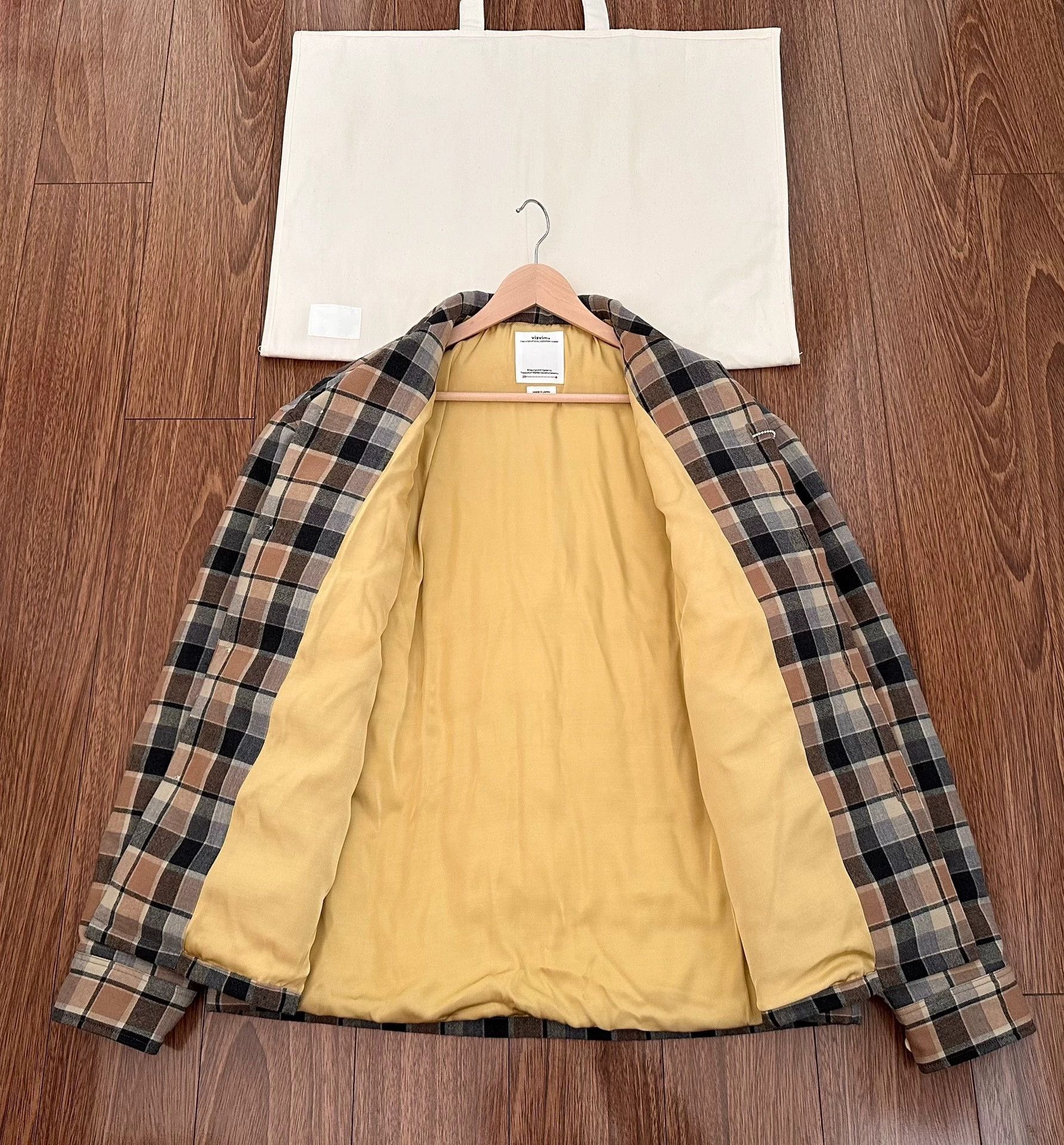 Visvim VISVIM 25SS KEESEY CHECK WHITE GOOSE DOWN SHIRT JKT new 4 Size US XL / EU 56 / 4 - 3 Thumbnail