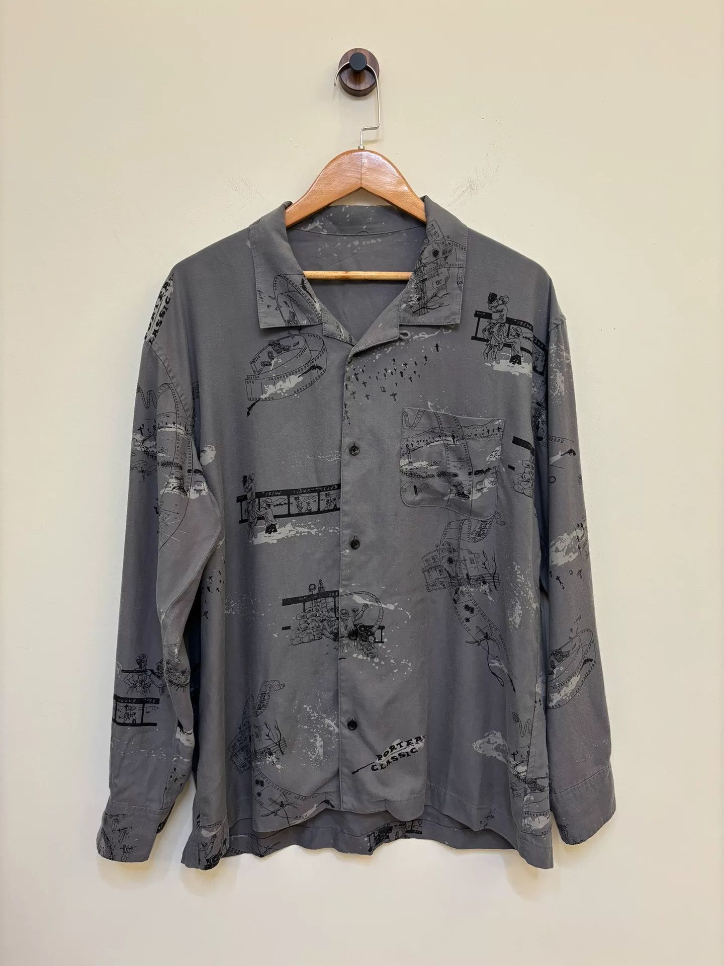 Porter Classic Porter Classic Long Sleeve Shirt Size US L / EU 52-54 / 3 - 1 Thumbnail