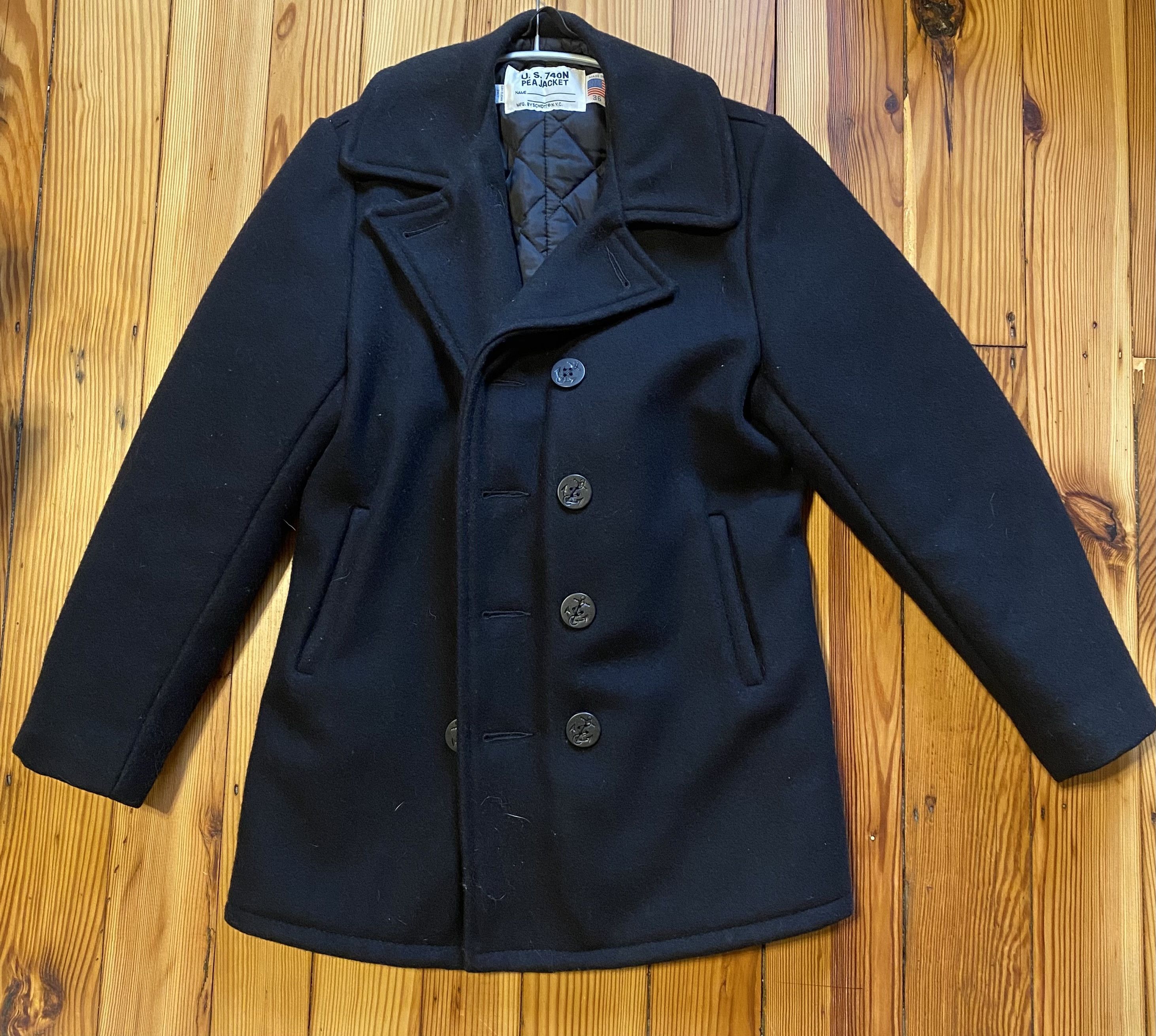 Schott Schott 740N Pea Coat Grailed