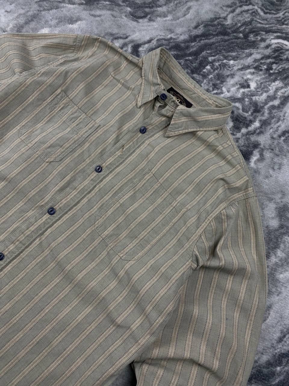 RRL Ralph Lauren Ralph Lauren RRL Shirt Buttons Long Sleeve Men Size M Beige Size US M / EU 48-50 / 2 - 5 Thumbnail