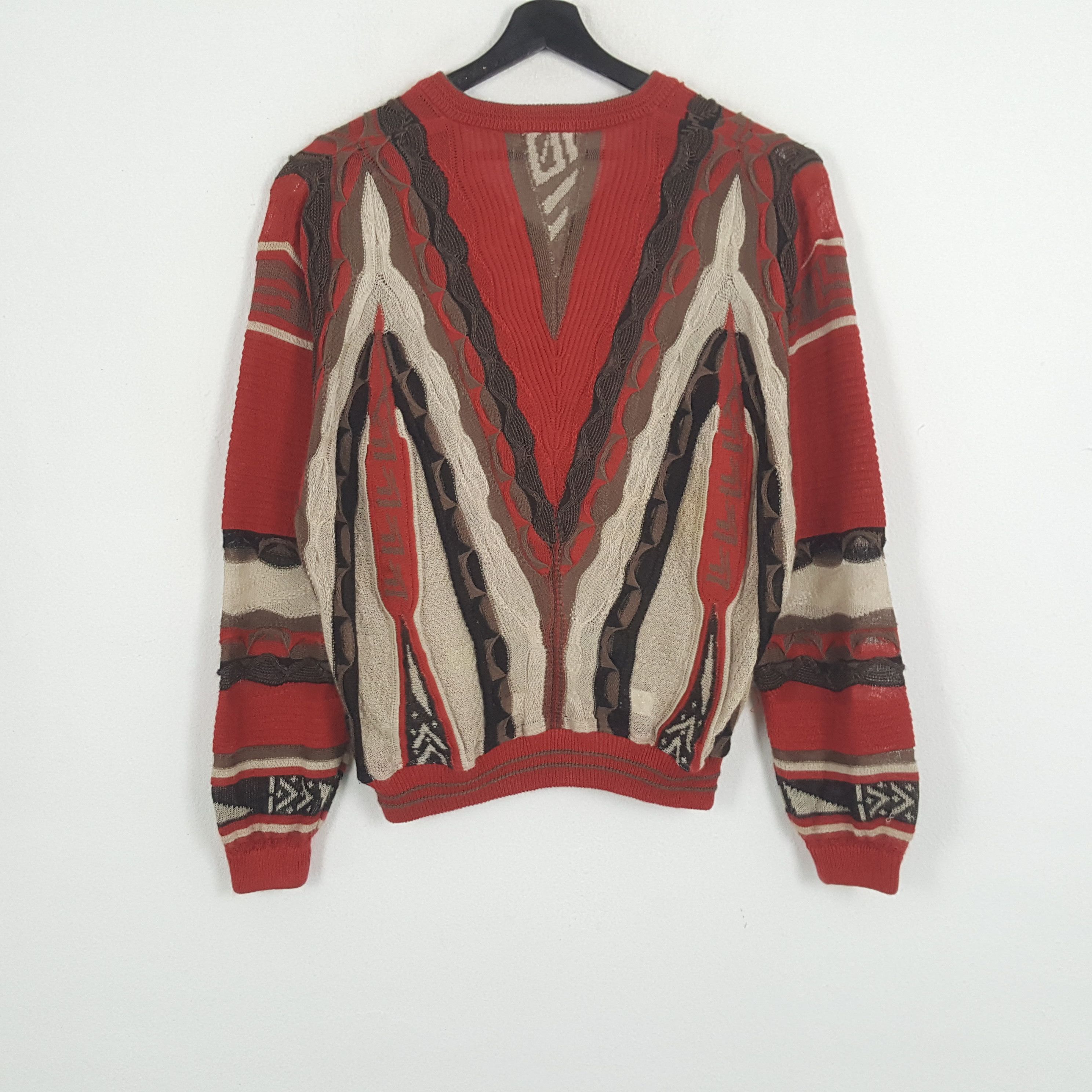 Coogi × Vintage CORSINI ITALIA Coogi Style Nice Design Sweatshirt Size US XL / EU 56 / 4 - 3 Thumbnail