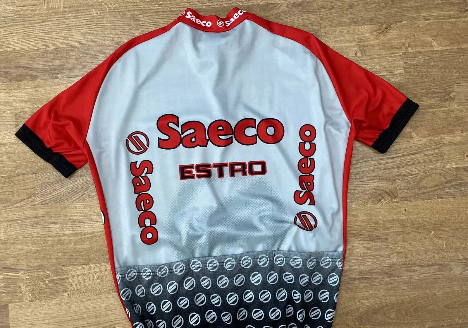 Vintage Vintage Bike Cycling Jersey Cyclism Team Saeco Estro GSG Size US XXL / EU 58 / 5 - 8 Thumbnail