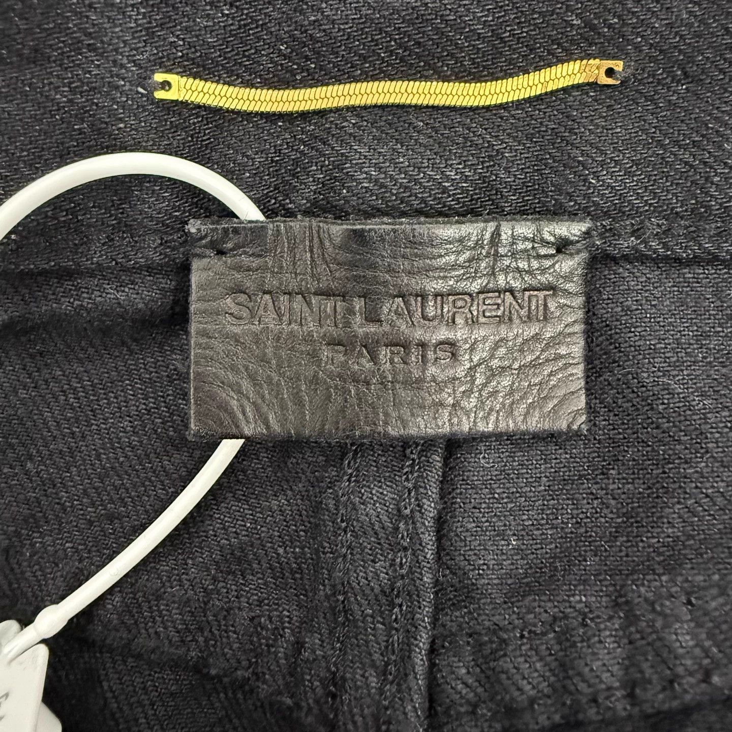 Saint Laurent Paris Saint Laurent new washed black straight jeans 29 Size US 29 - 4 Thumbnail