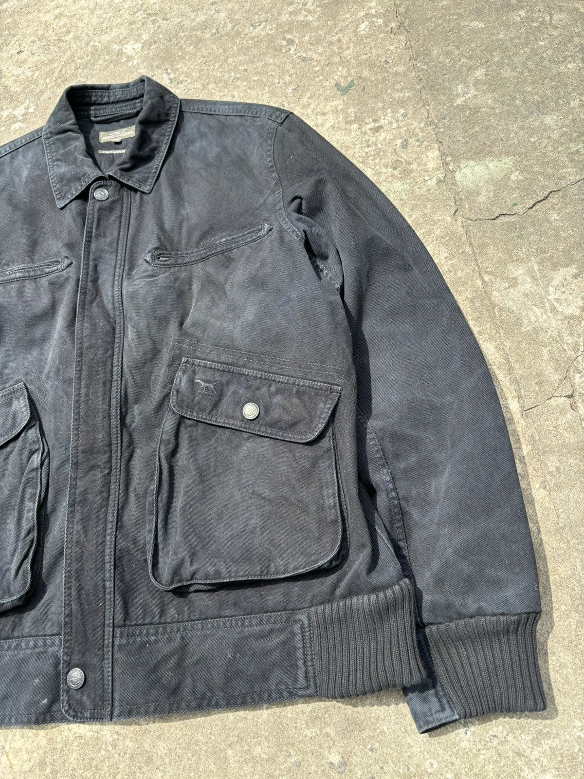 Rodd & Gunn Rodd & Gunn Black Cotton Bomber Jacket Size US M / EU 48-50 / 2 - 6 Thumbnail